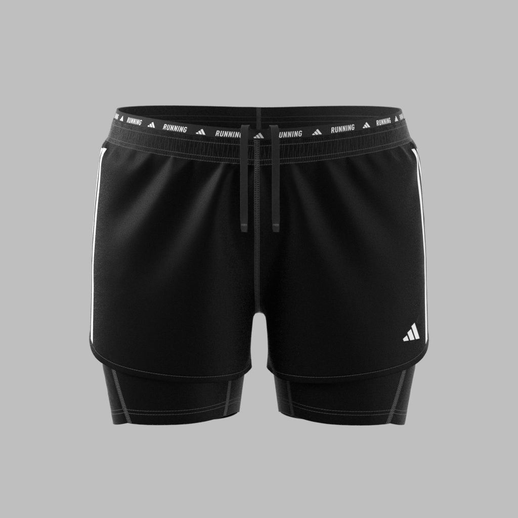 adidas Performance Laufshorts »OTR E 3S 2in1 S«, (1 tlg.)