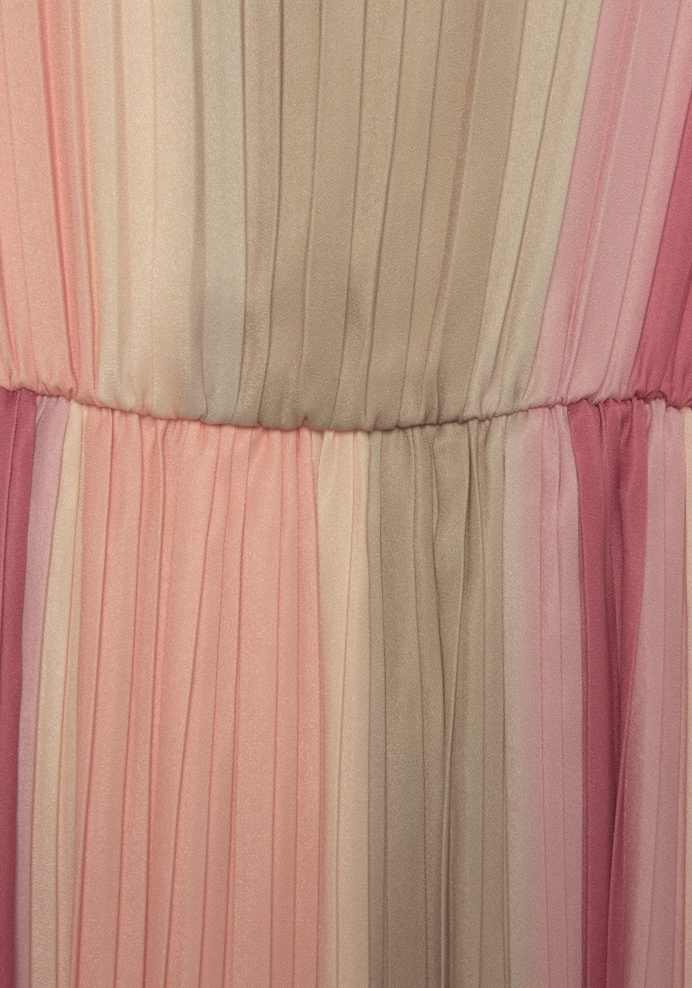 Vivance Plisseekleid, bei online bestellen Jelmoli-Versand Farbverlauf Schweiz mit