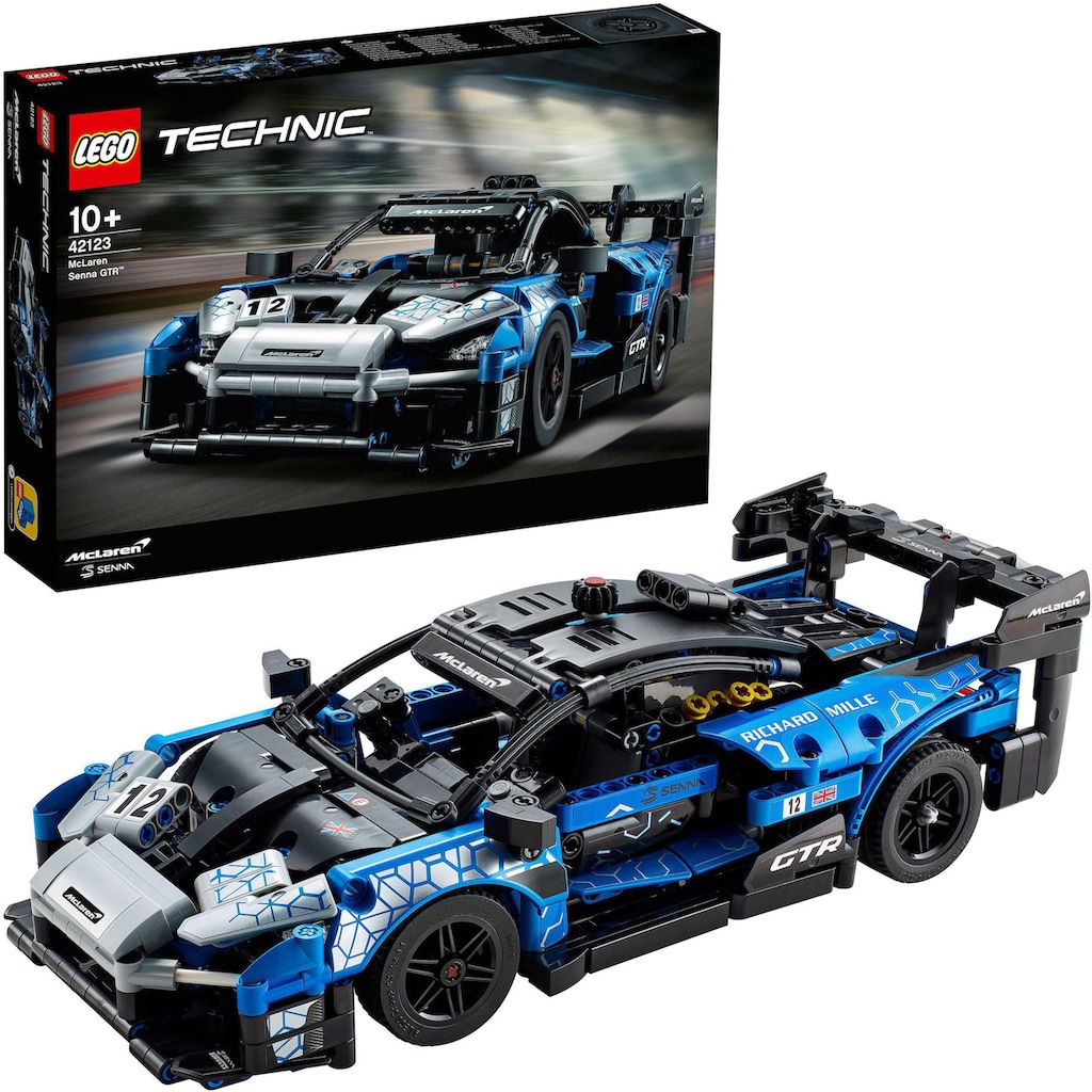LEGO® Konstruktionsspielsteine »McLaren Senna GTR™ (42123), LEGO® Technic«, (830 St.)