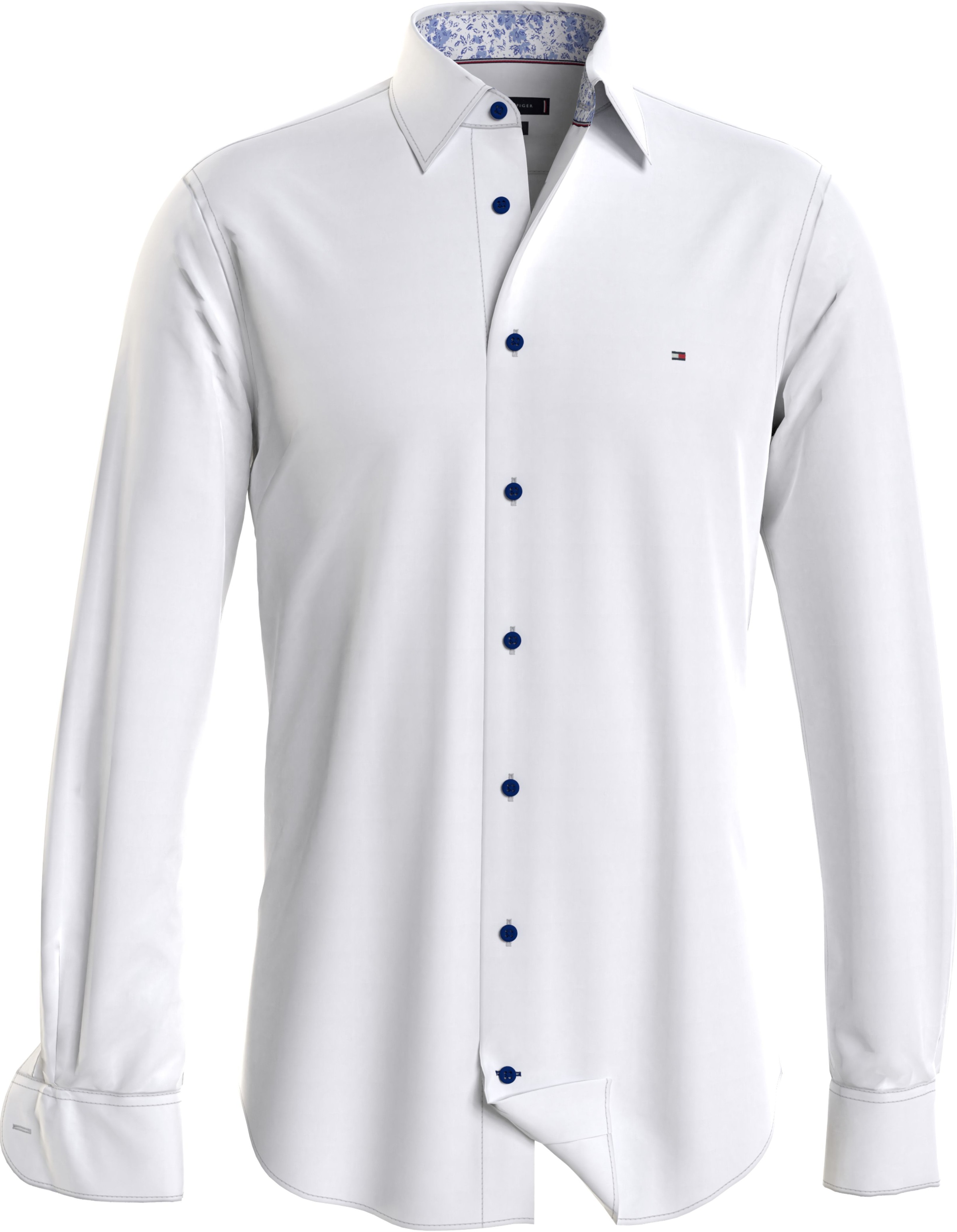 Tommy Hilfiger TAILORED Langarmhemd »CL SOLID POPLIN SF SHIRT«