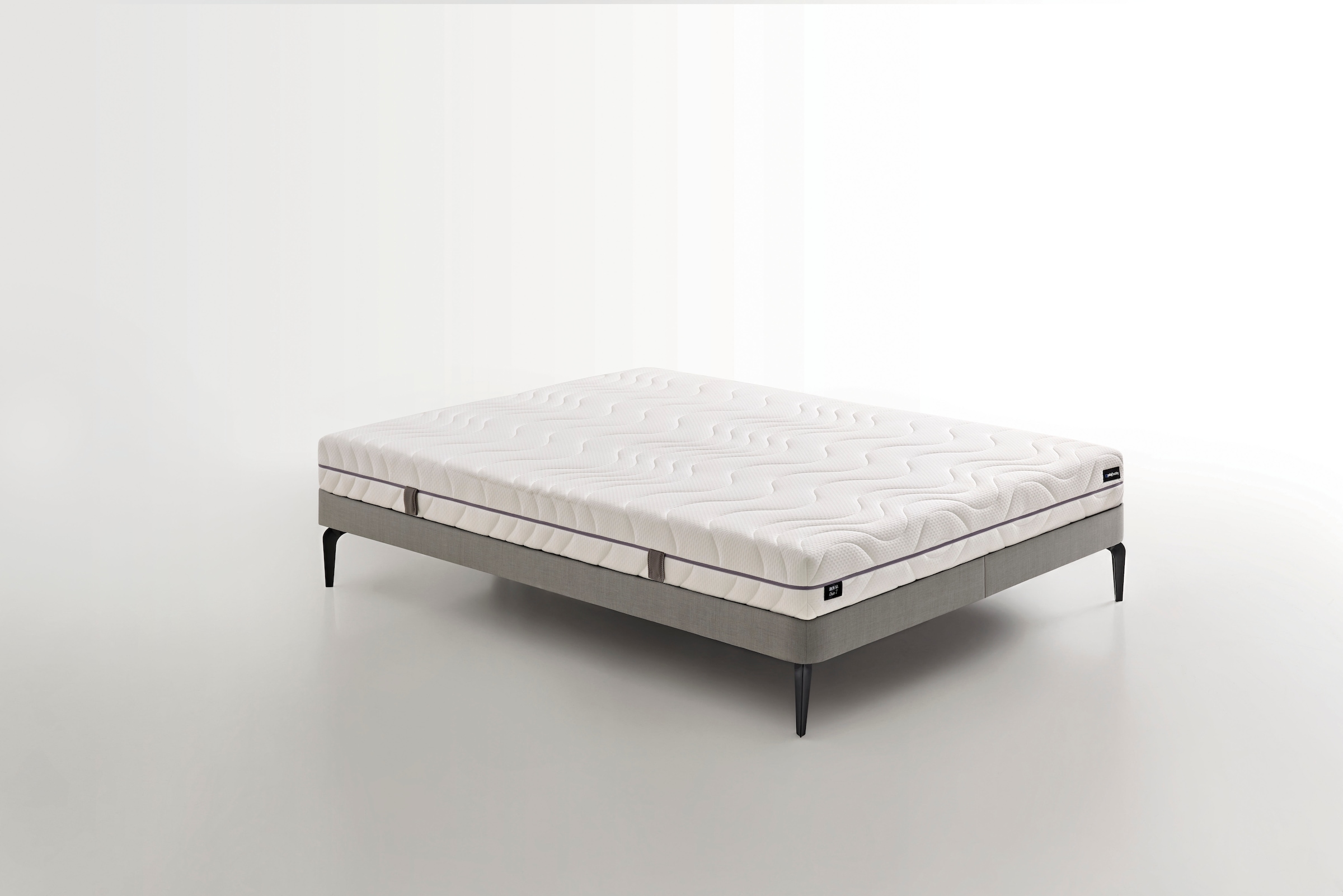 Yatas Bedding Taschenfederkernmatratze »Royal Duo 7 Slim, Matratze 90x200, 140x200 cm & weitere Grössen«, 18 cm hoch, Raumgewicht: 28 kg/m³, 434 Federn, (1 St., 1-tlg.), 7-Zonen, H2 / H3, Wendematratze, ergonomisch, atmungsaktiv
