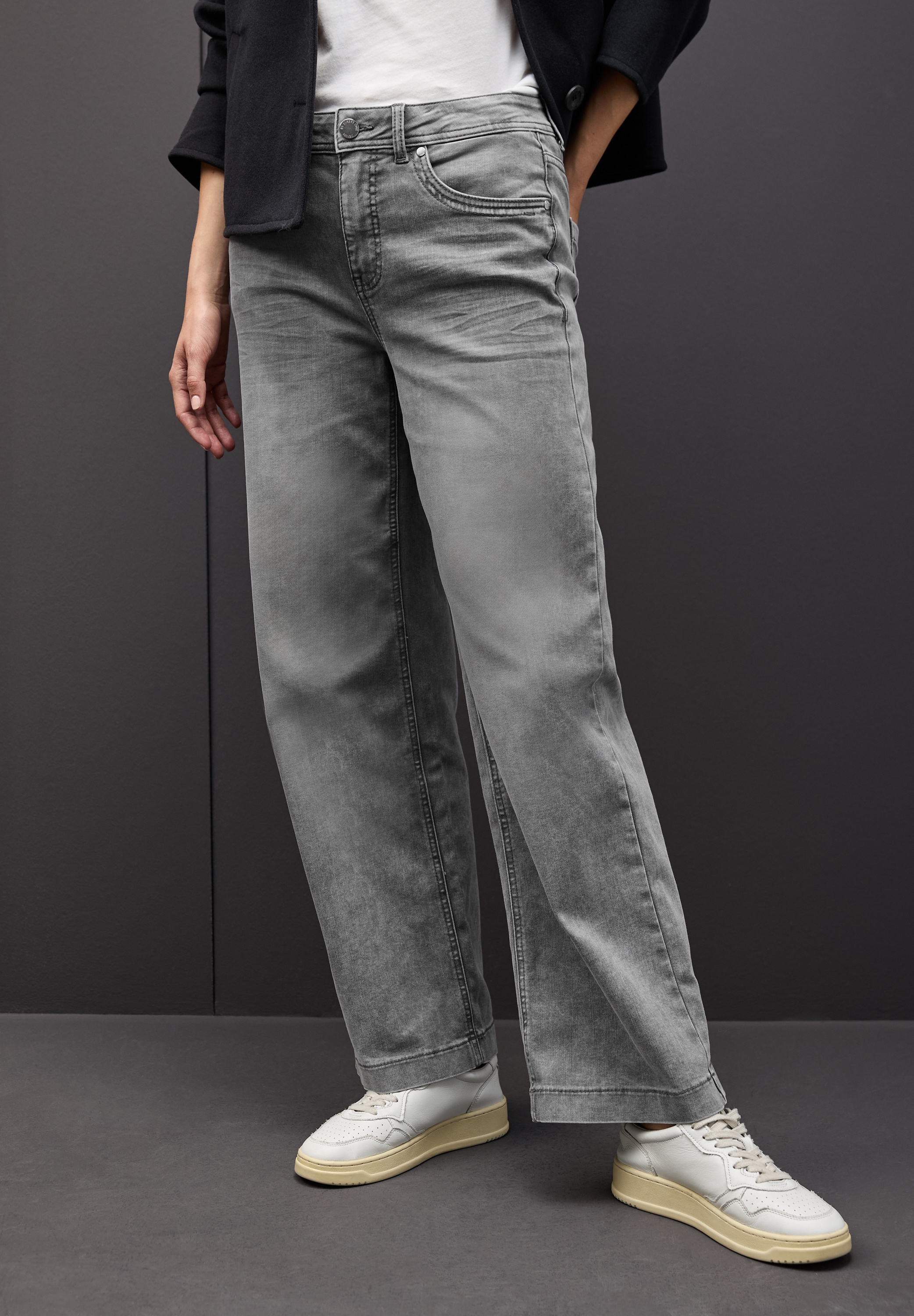 STREET ONE Weite Jeans im Five-Pocket Style