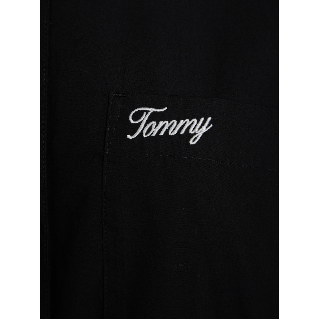Tommy Jeans Blusentop »TJW SP OVR SCRIPT SHIRT EXT«