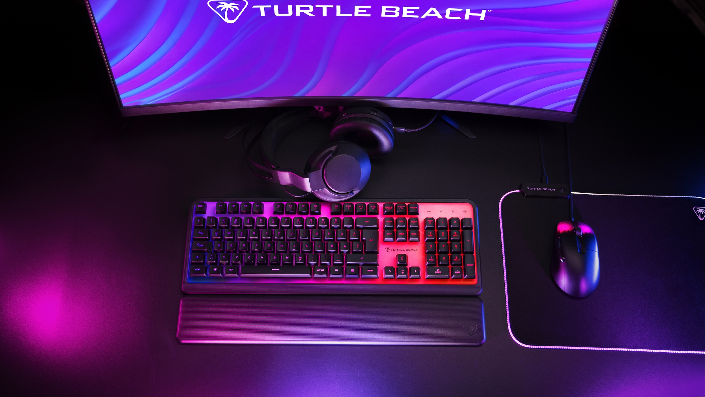 Turtle Beach Gaming-Tastatur »Magma, membran«, (Handgelenkauflage-Ziffernblock)