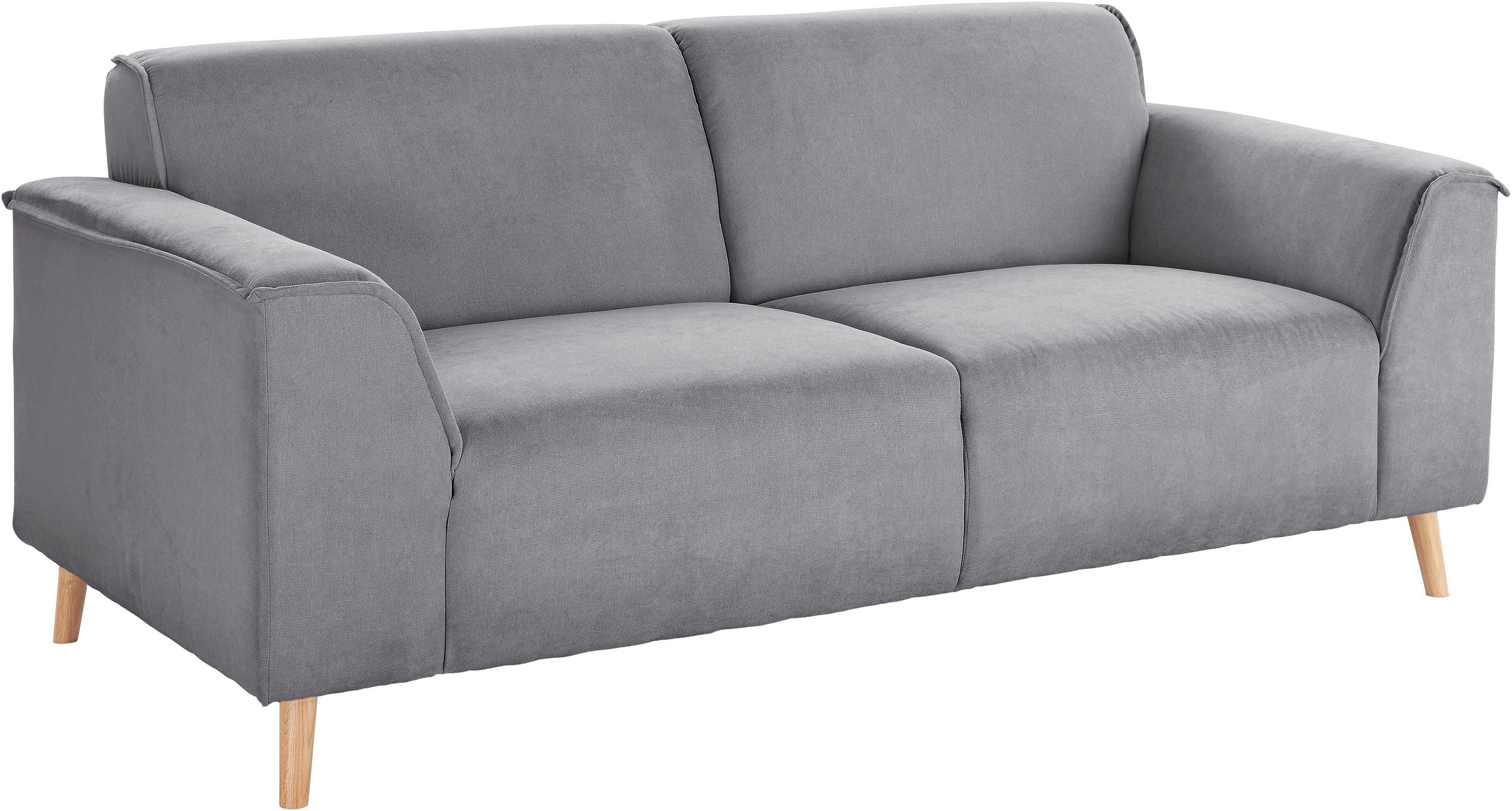 andas 2,5-Sitzer »Janek Scandic Design, elegant und zeitlos«, mit Federkern und Keder in scandinavischem Design