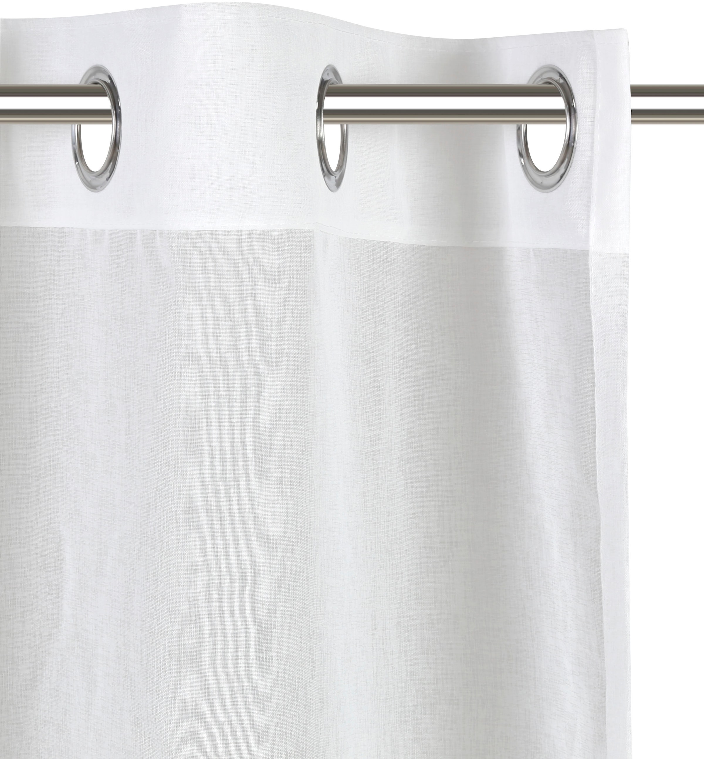 my home Gardine »Dolly«, (1 St.), Transparent, Gewebt, Polyester