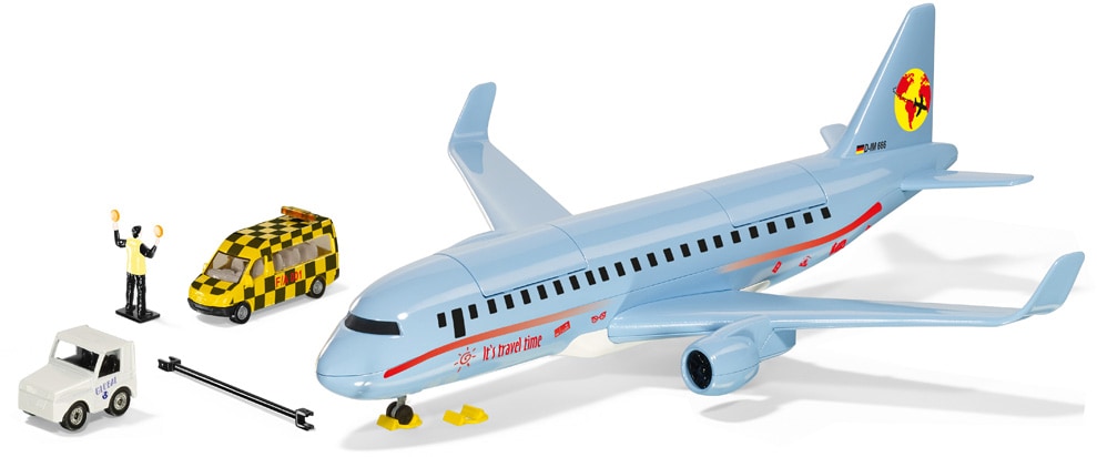 Spielzeug-Flugzeug »SIKU World, Verkehrsflugzeug (5402)«, mit Licht