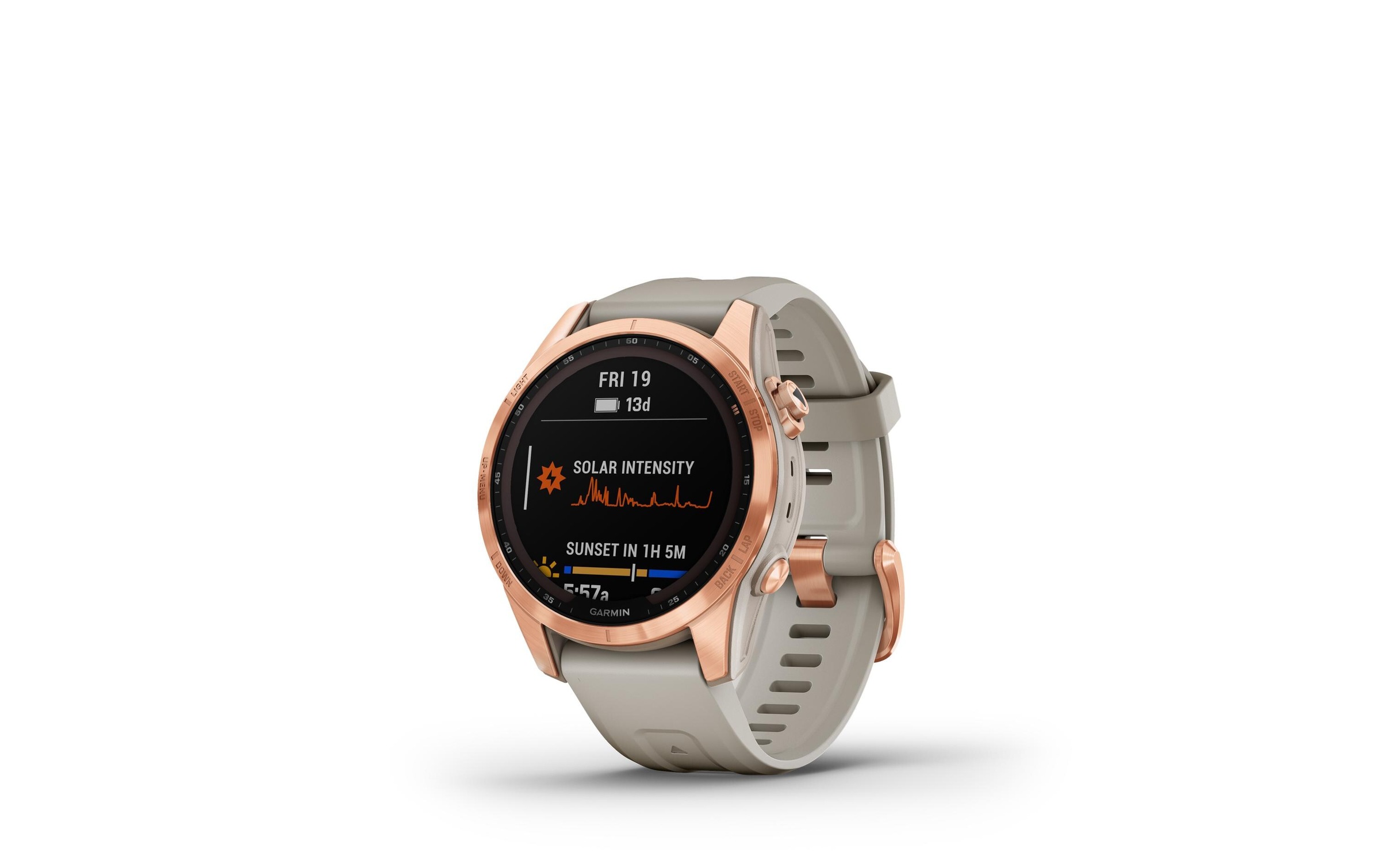 Garmin Smartwatch »Fenix 7S Solar«, (3,03 cm / 1,2 Zoll),)