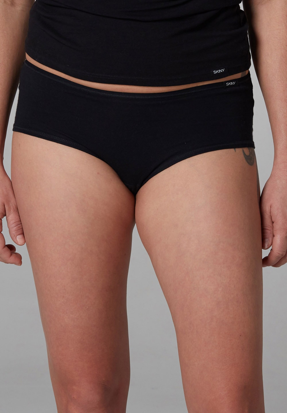 Skiny Panty »Advantage Cotton«, (2er Pack), bequem, flaches Gummi, hüfthoch, Baumwollmix