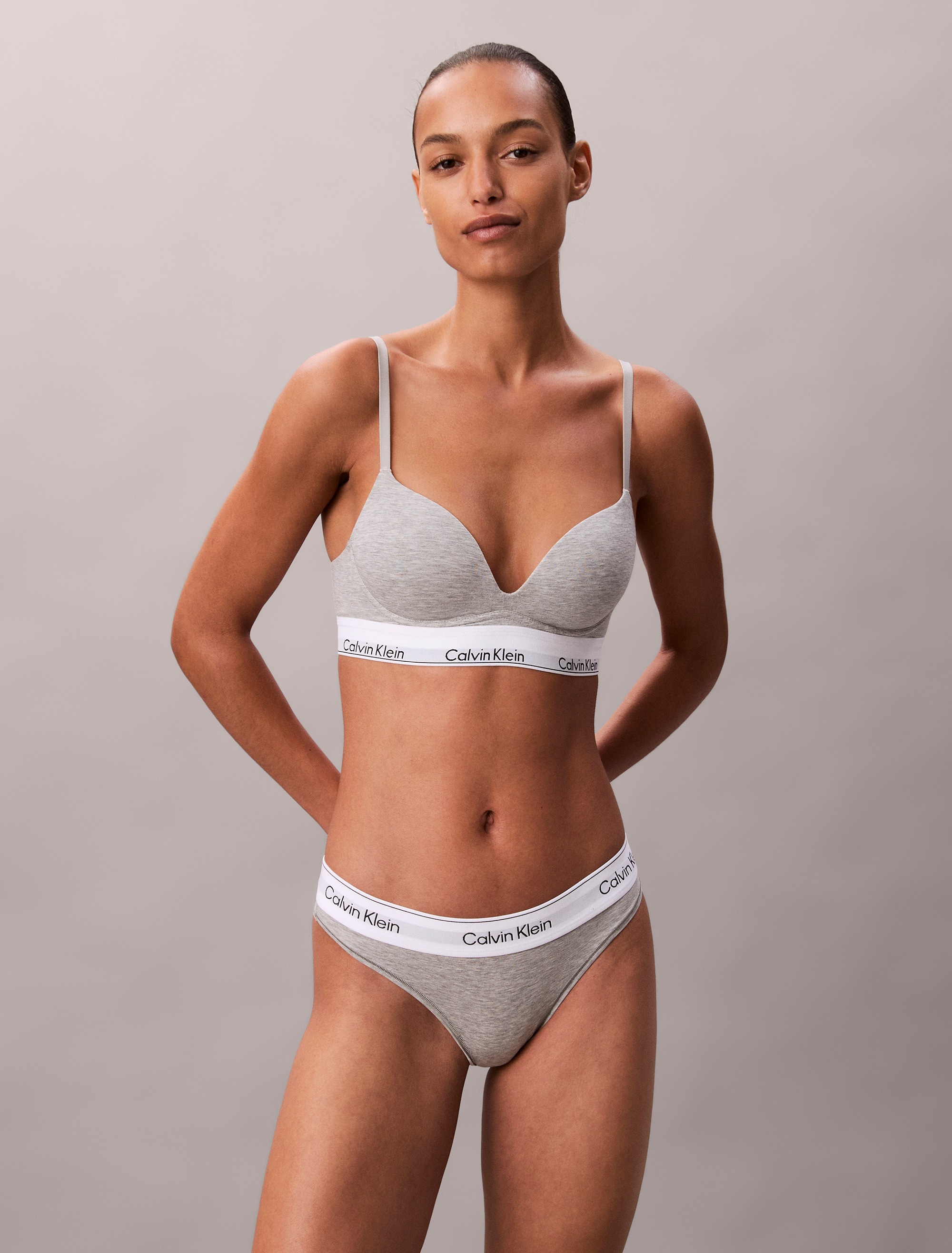Calvin Klein Underwear Push-up-BH »PLUNGE PUSH UP« mit Logobund