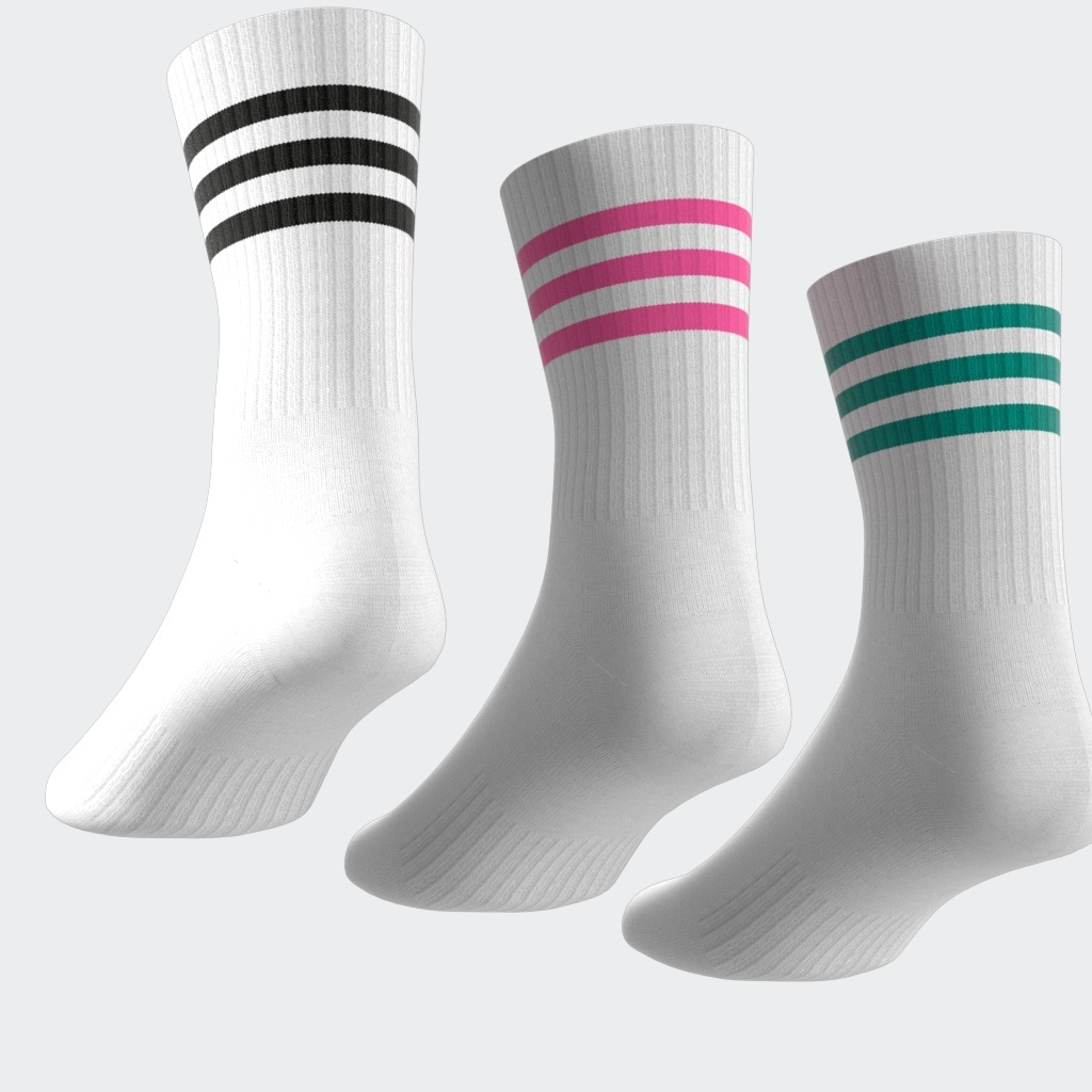 adidas Performance Funktionssocken »3STREIFEN CUSHIONED CREW SOCKEN, 3 PAAR«, (3 Paar)
