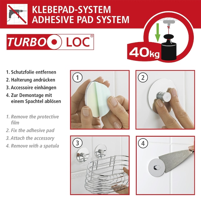 WENKO Handtuchstange »Orea«, Turbo-Loc® online kaufen | Jelmoli-Versand