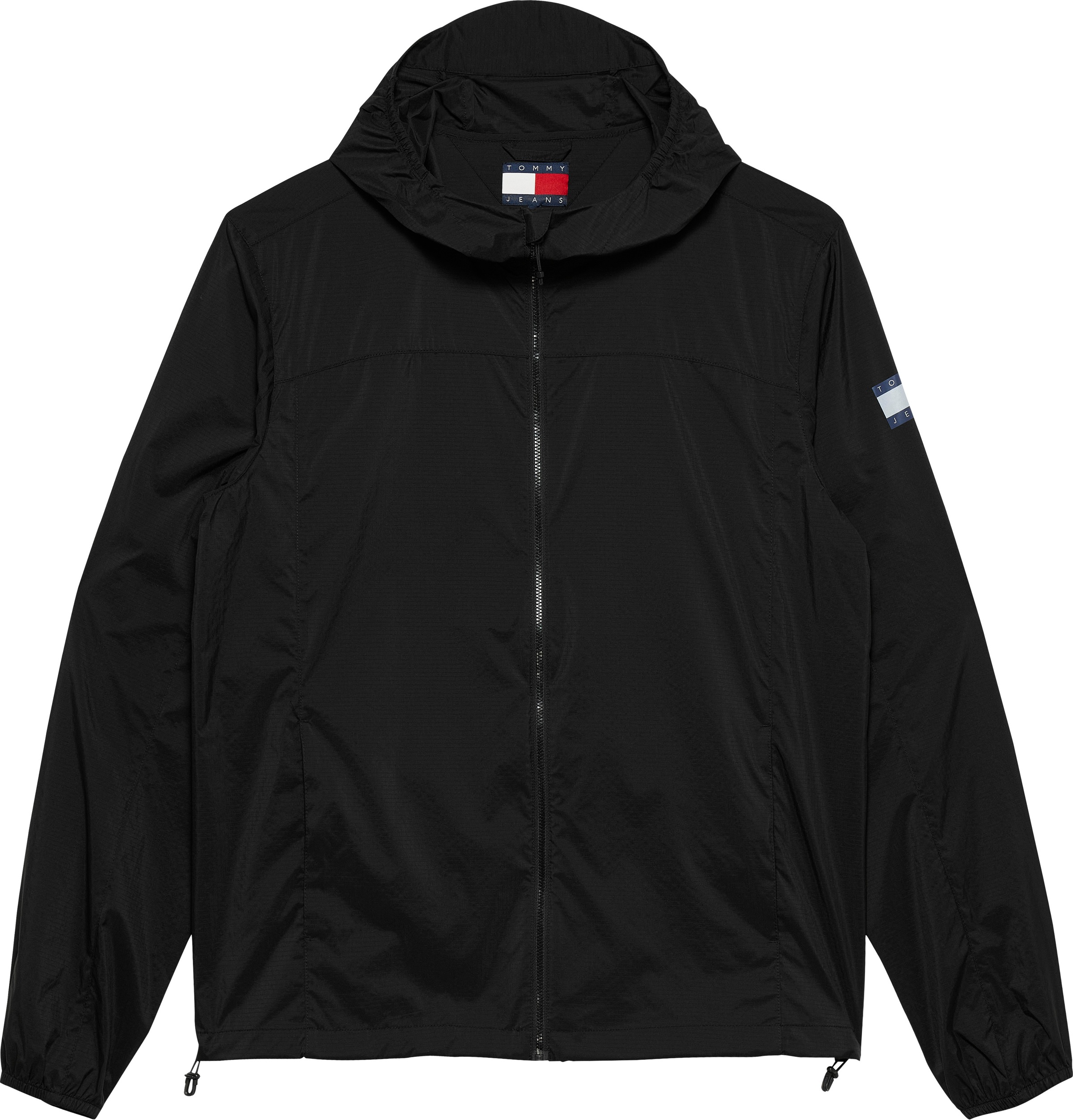 Tommy Jeans Outdoorjacke »TJM OUTDOOR SHELL JACKET EXT«, mit Kapuze, Mit Rundhalsausschnitt