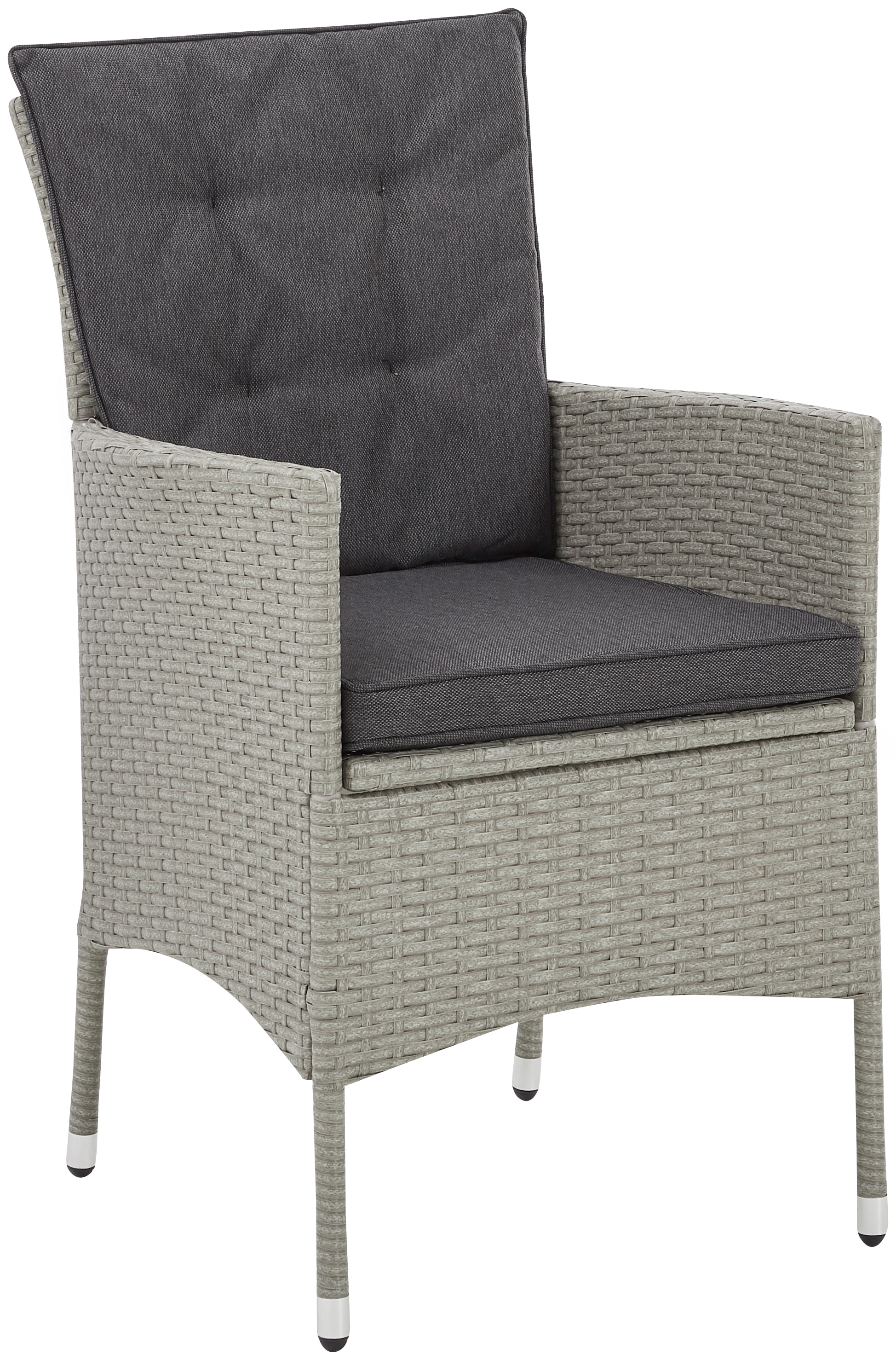KONIFERA Garten-Essgruppe »Mailand«, (25 tlg.), 8 Sessel, Tisch 200x100 cm, Polyrattan, mit GRATIS-Zugabe: 1 Schutzhülle