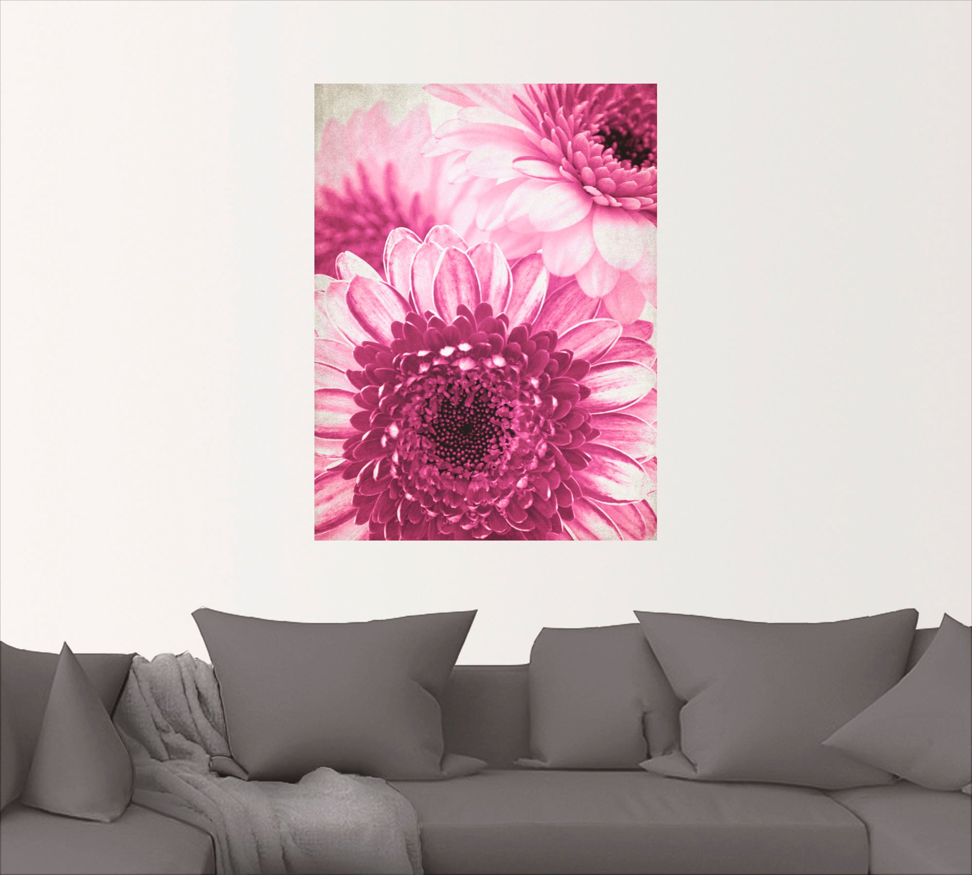 Artland Wandfolie »Pinke Gerbera«, Blumen, (1 St.), selbstklebend