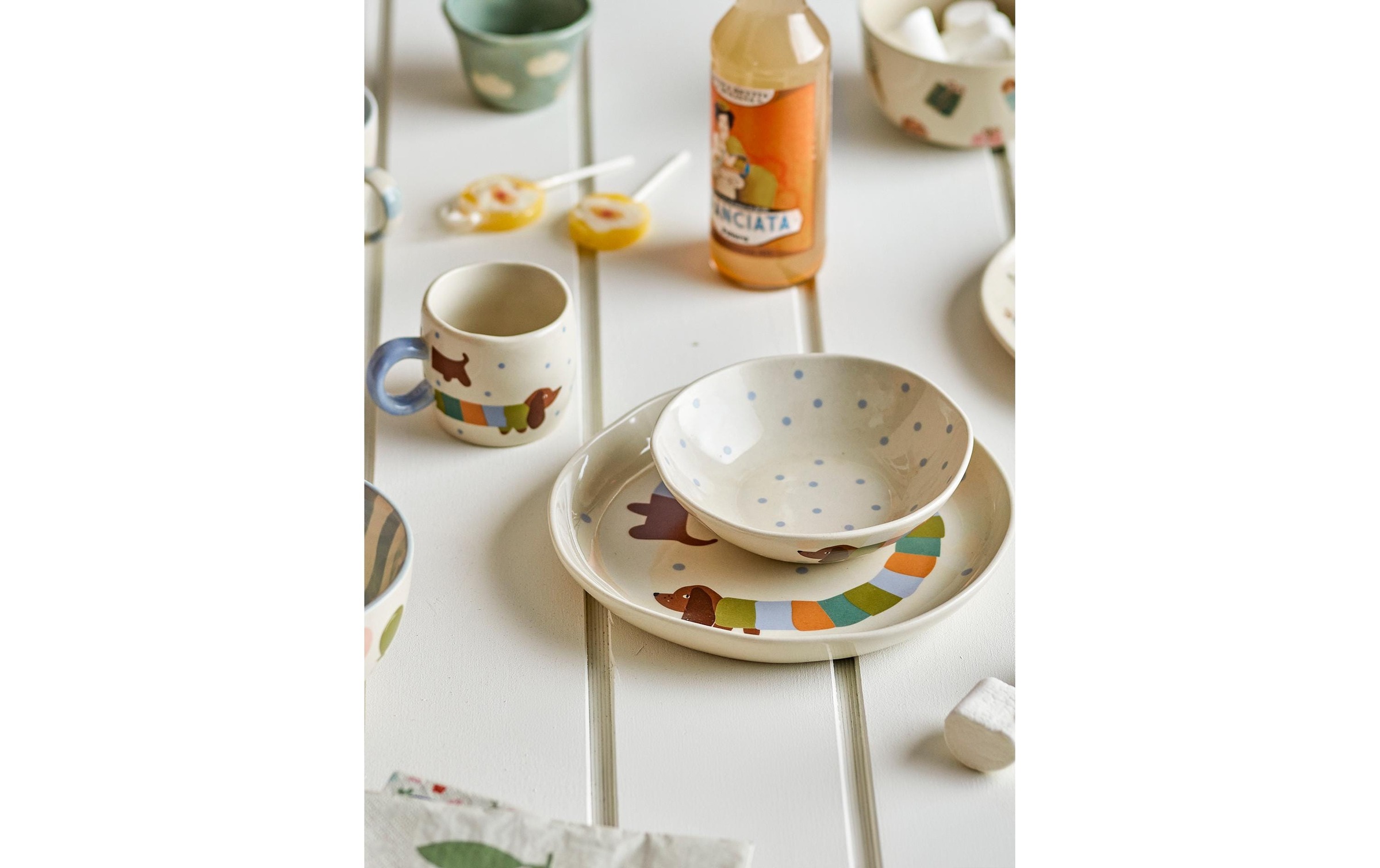 Bloomingville Kindergeschirr-Set »Charlie«