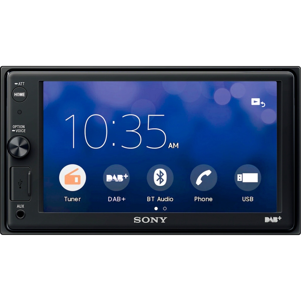 Sony Autoradio »XAVAX1005KIT«, (A2DP Bluetooth-AVRCP Bluetooth-Bluetooth Digitalradio (DAB+) 55 W)