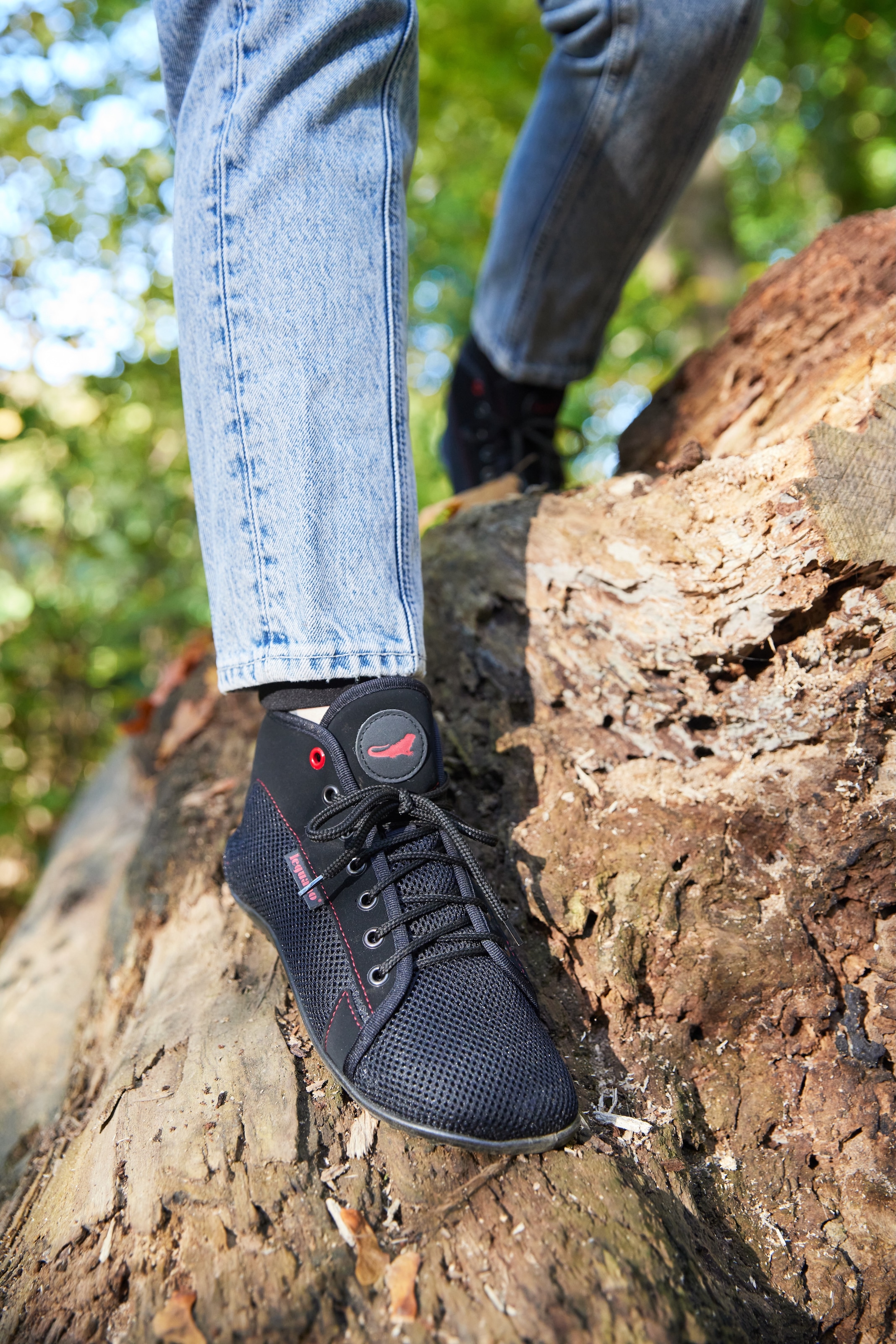 Leguano Barfussschuh »AKTIVE ALASCO«, Bequemschuh, Schnürboots für das Barfuss-Lauferlebnis
