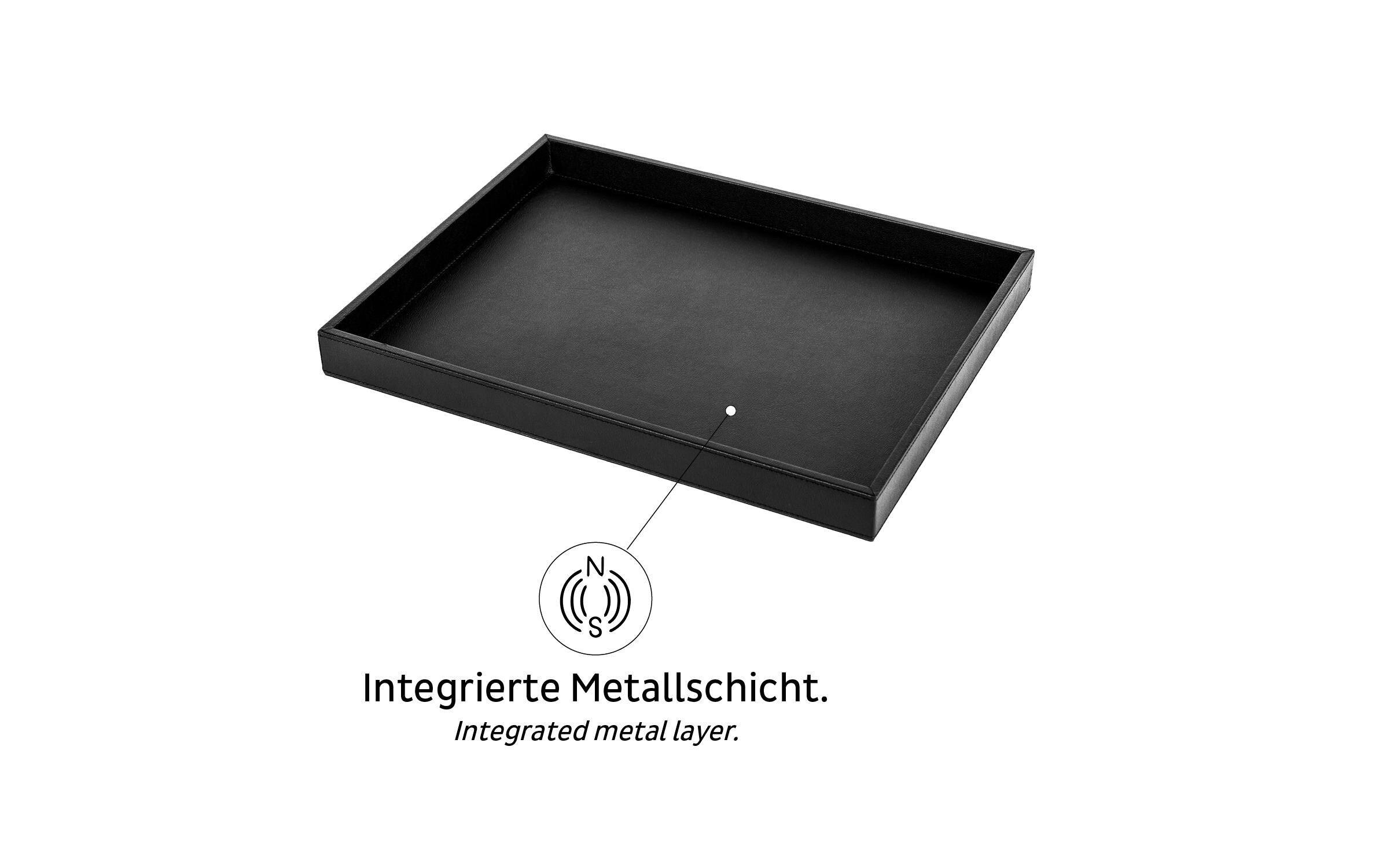 Tablett »Silwy im Leder-Look«