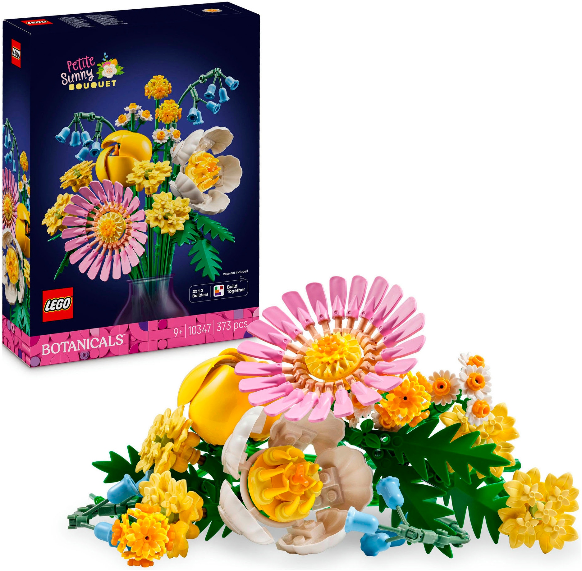 LEGO Konstruktionsspielsteine "Kleiner Sommerstrauss (10347), LEGO Botanicals" Made in Europe