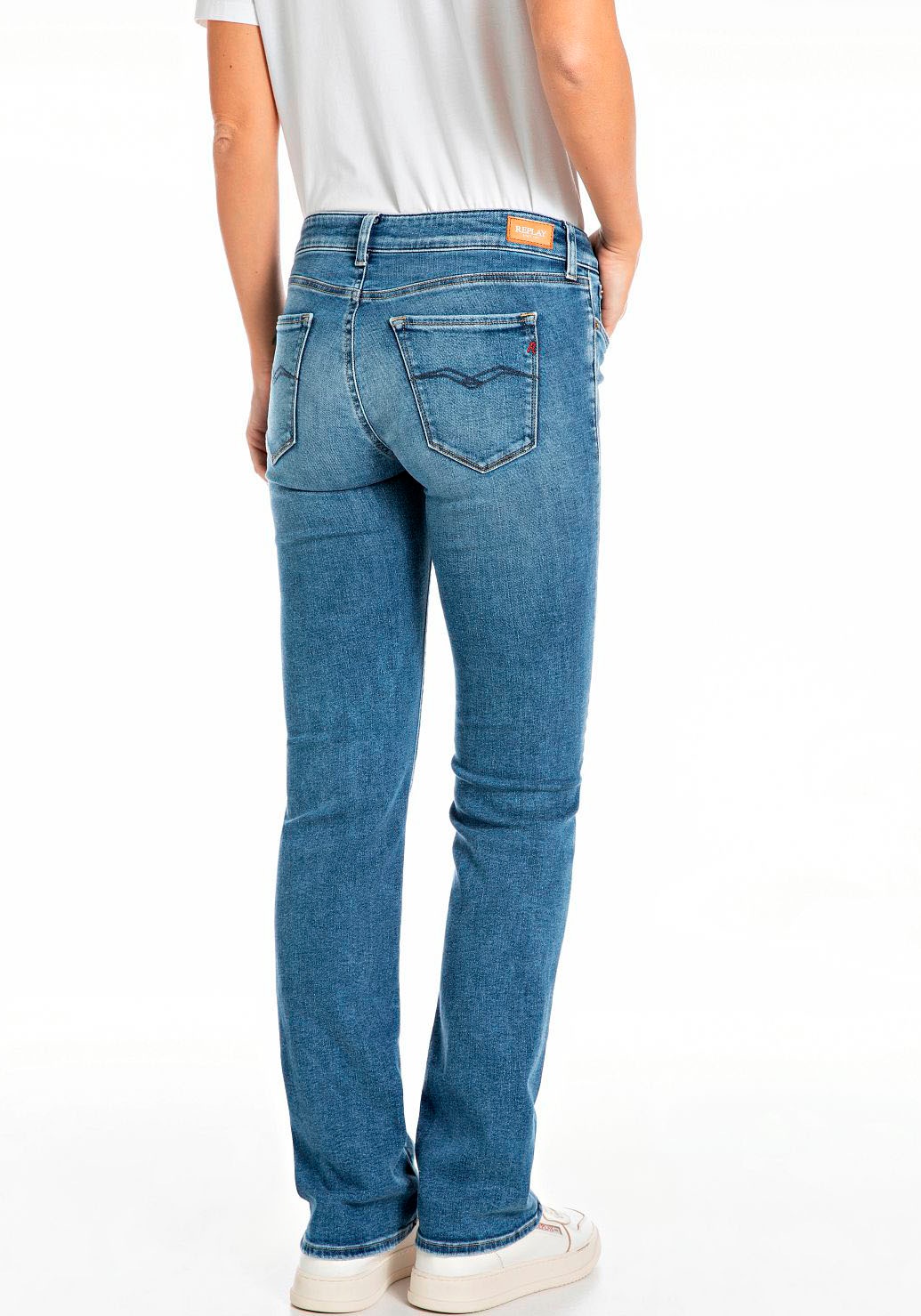 Replay Bootcut-Jeans »New Luz«