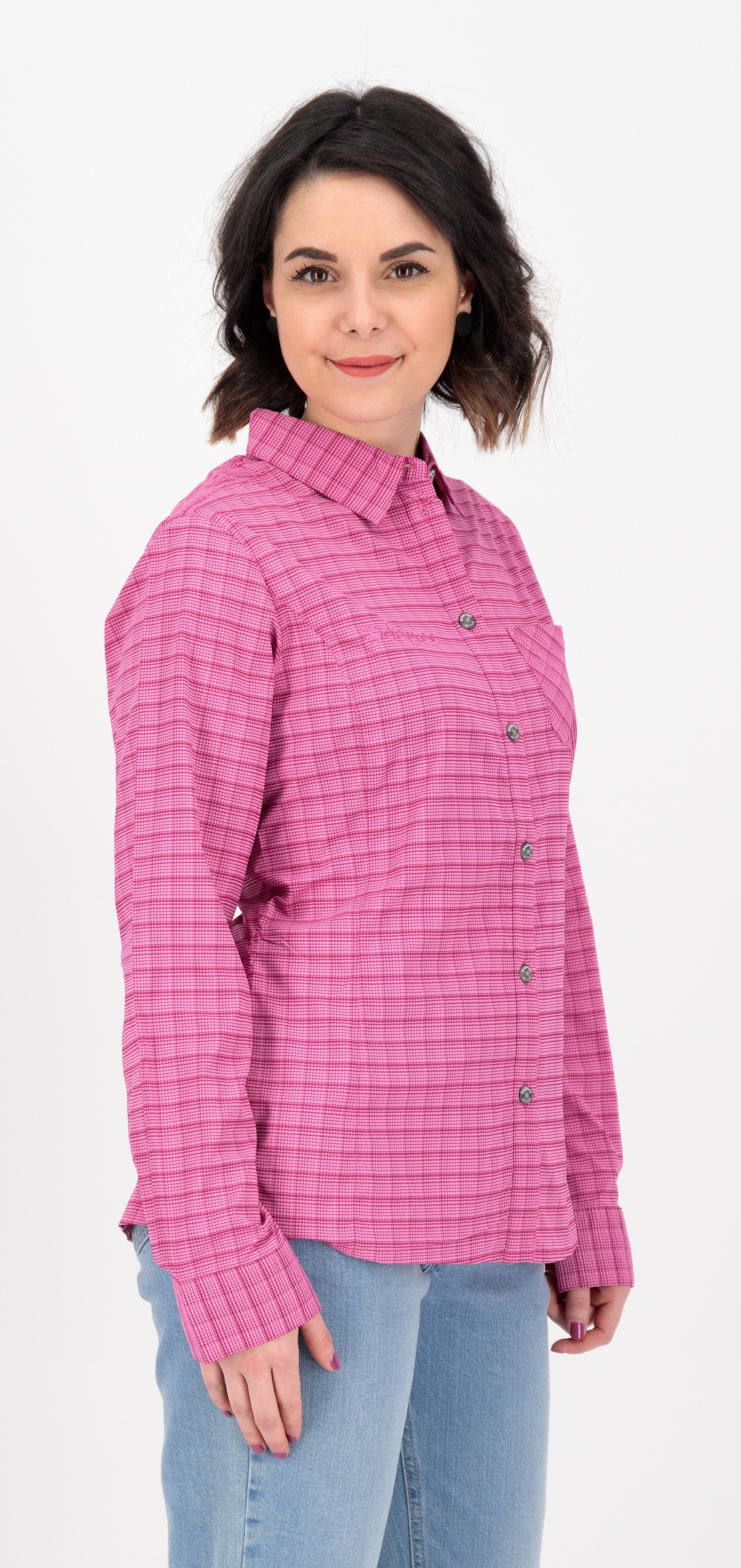 DEPROC Active Outdoorhemd »PHOENIX III LS WOMEN«, auch in Grossen Grössen erhältlich