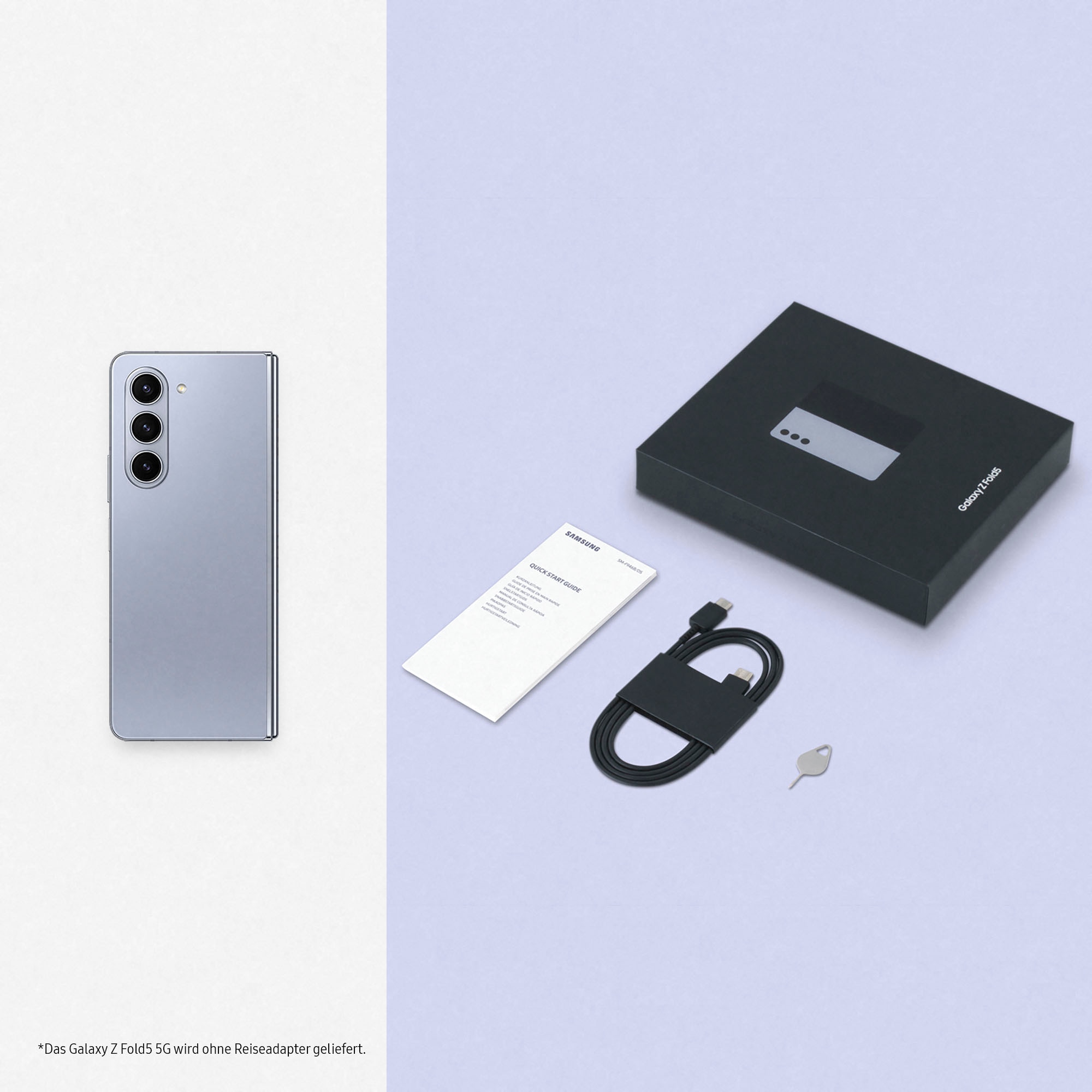 SAMSUNG Galaxy Z Fold 5, 256 GB, Icy Blue