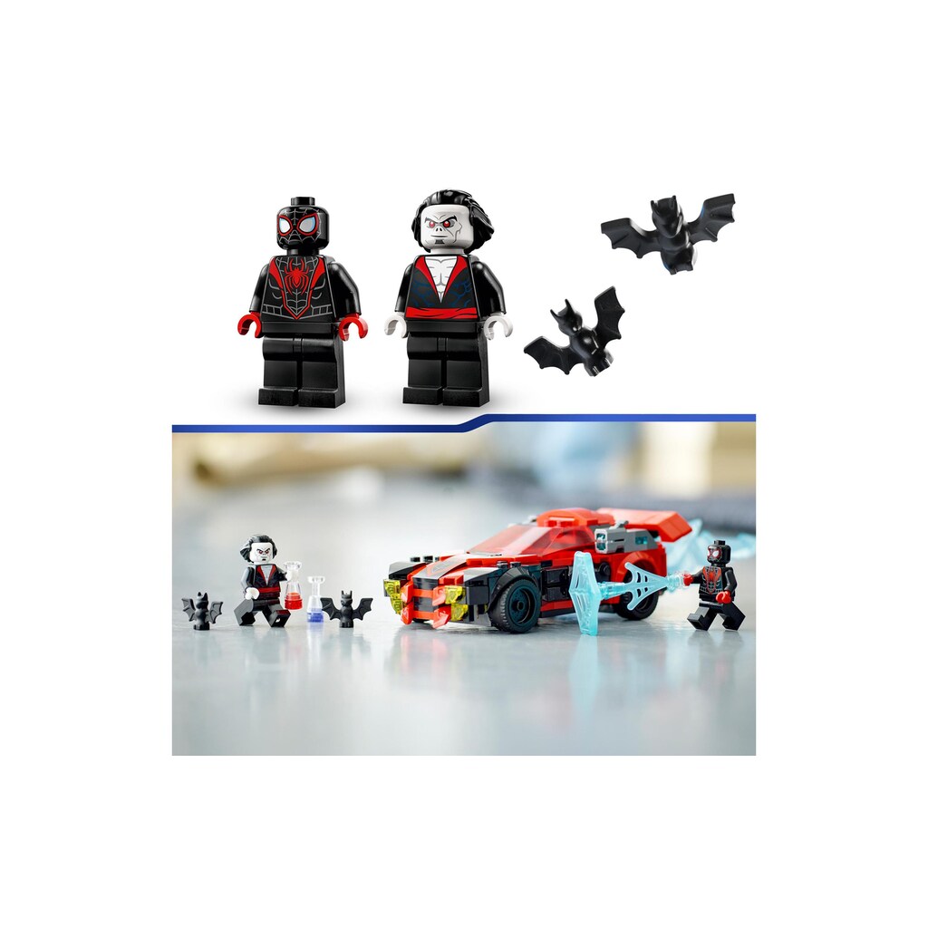 LEGO® Konstruktionsspielsteine »Miles Morales vs. Morbius«, (220 St.)
