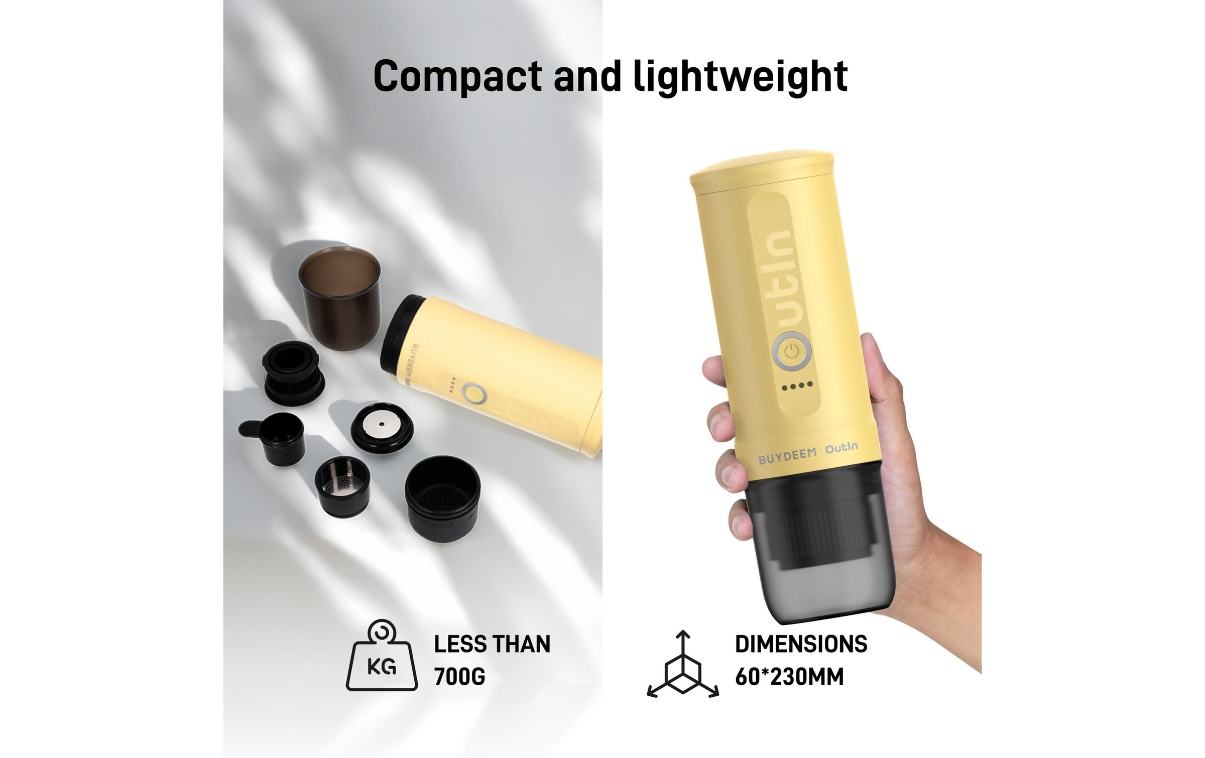 Filterkaffeemaschine »OUTIN Nano Kapseln«