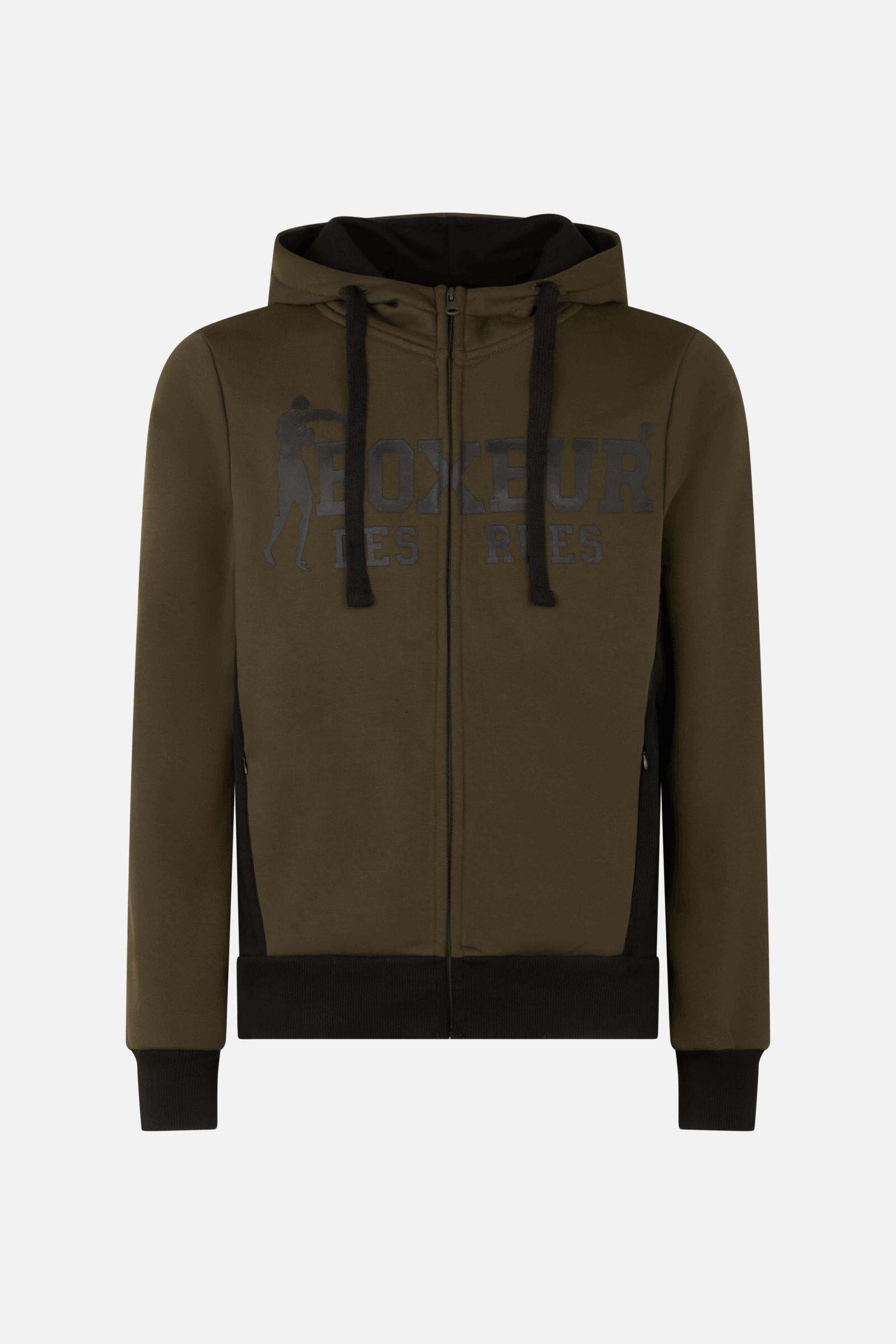 BOXEUR DES RUES Sweatjacke »BOXEUR DES RUES Sweatjacke Hooded Full Zip Sweatshirt«