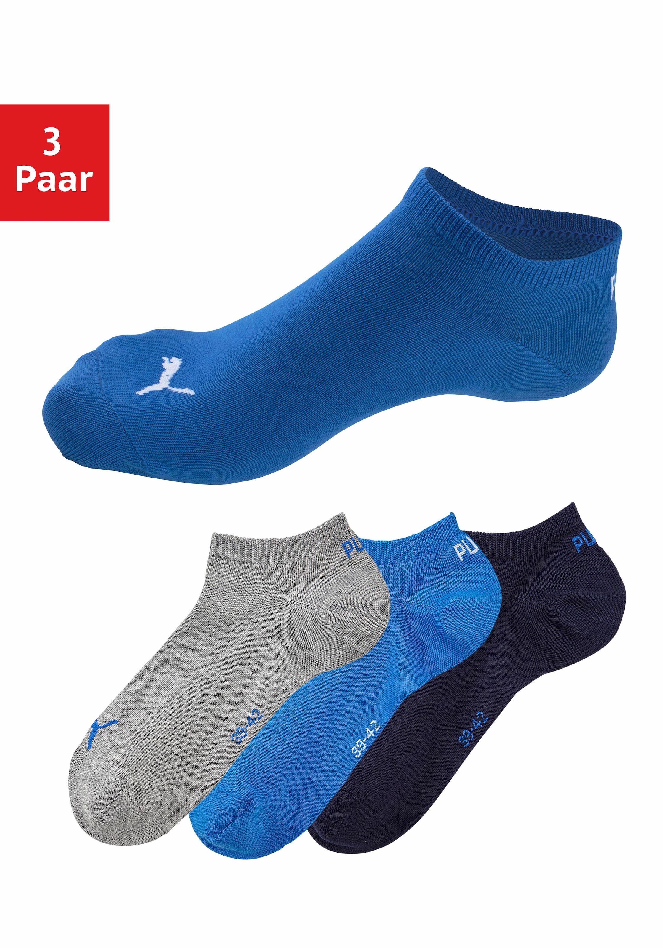 PUMA Sneakersocken, (3 Paar), in klassischer Form online bestellen bei  Jelmoli-Versand Schweiz