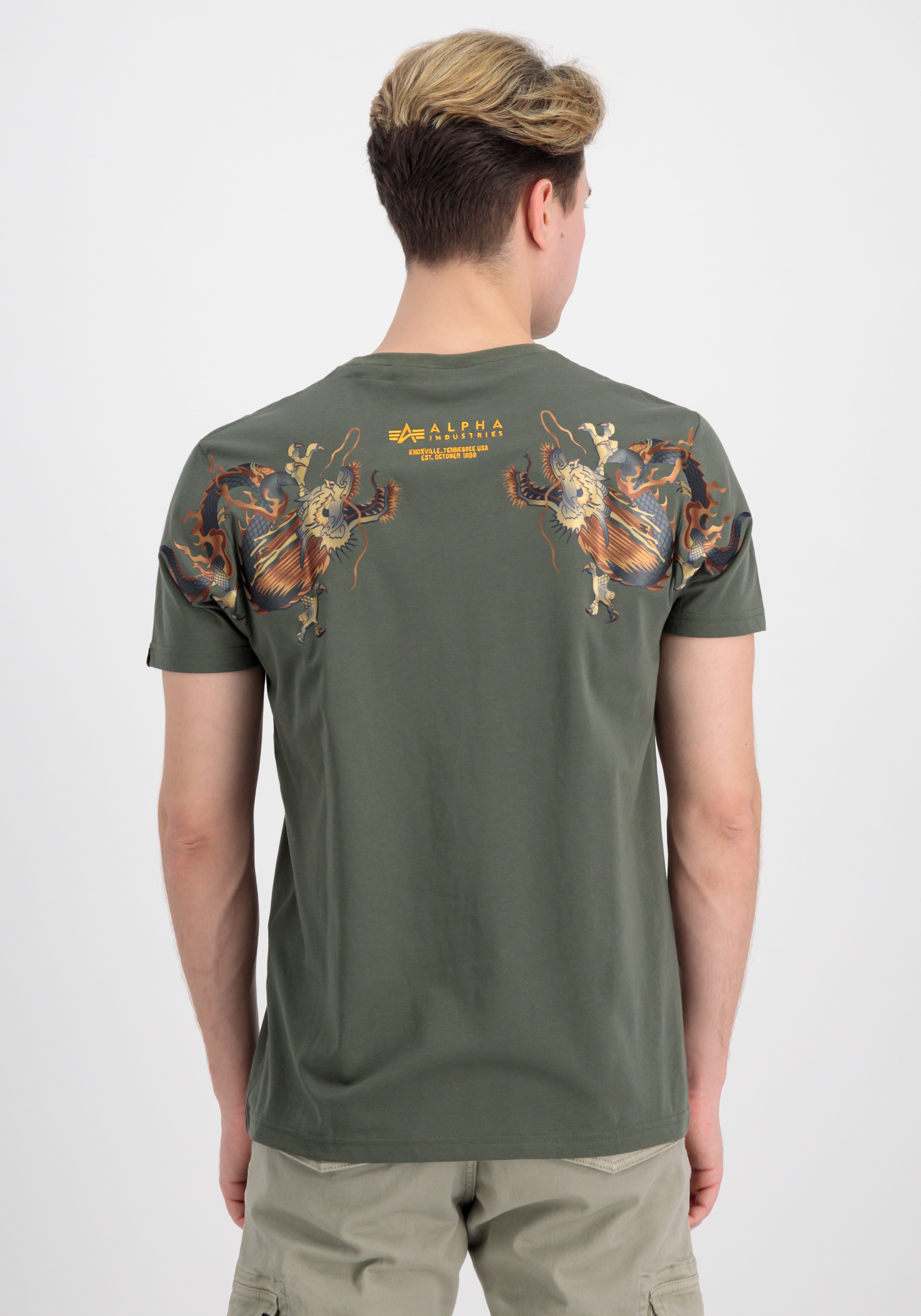 Alpha Industries T-Shirt »Alpha Industries Men - T-Shirts Dragon EMB T-Shirt«