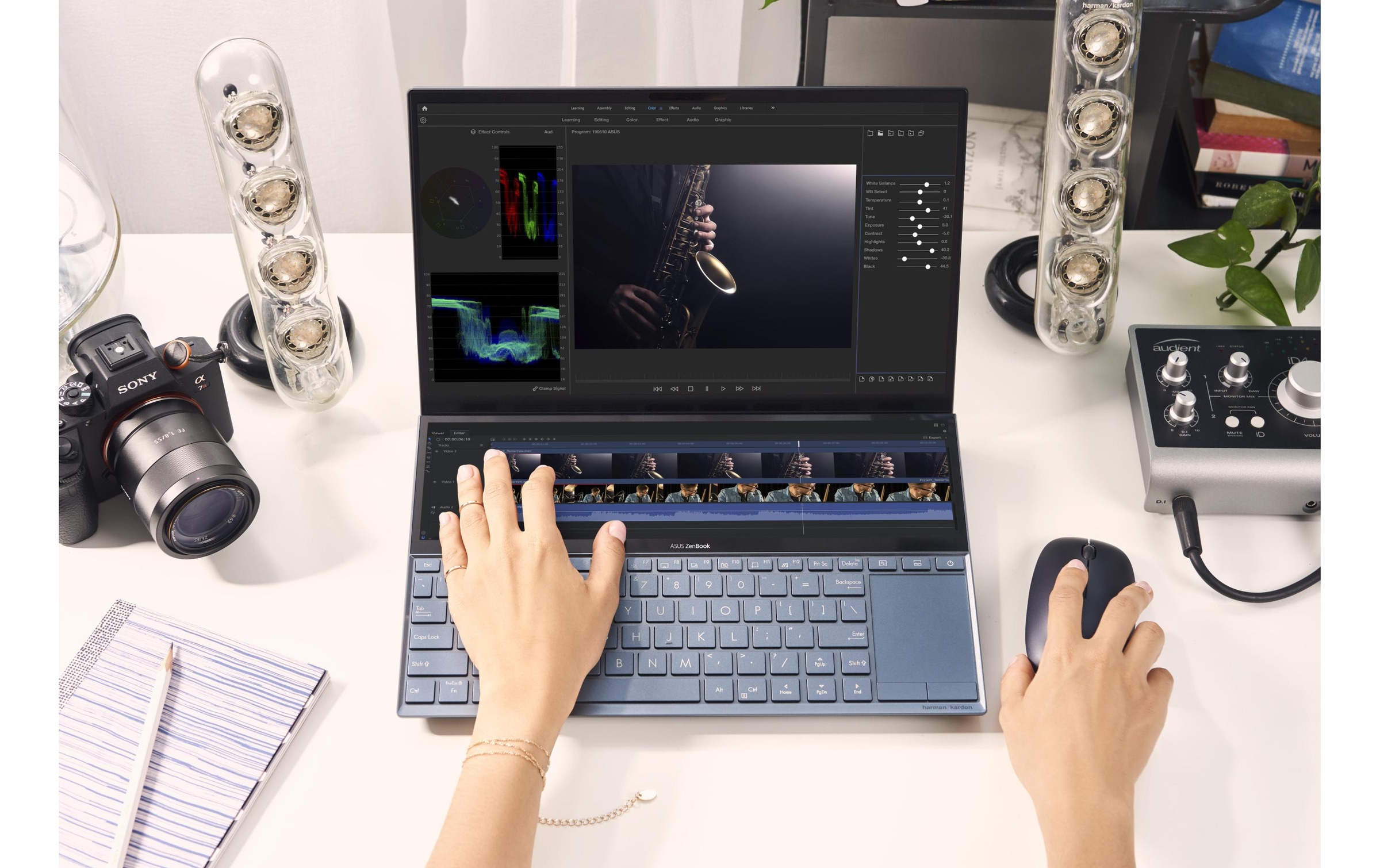 Asus Notebook »ZenBook Duo UX481FL-HJ129R«, / 14 Zoll, Intel, Core i7, 1024 GB SSD