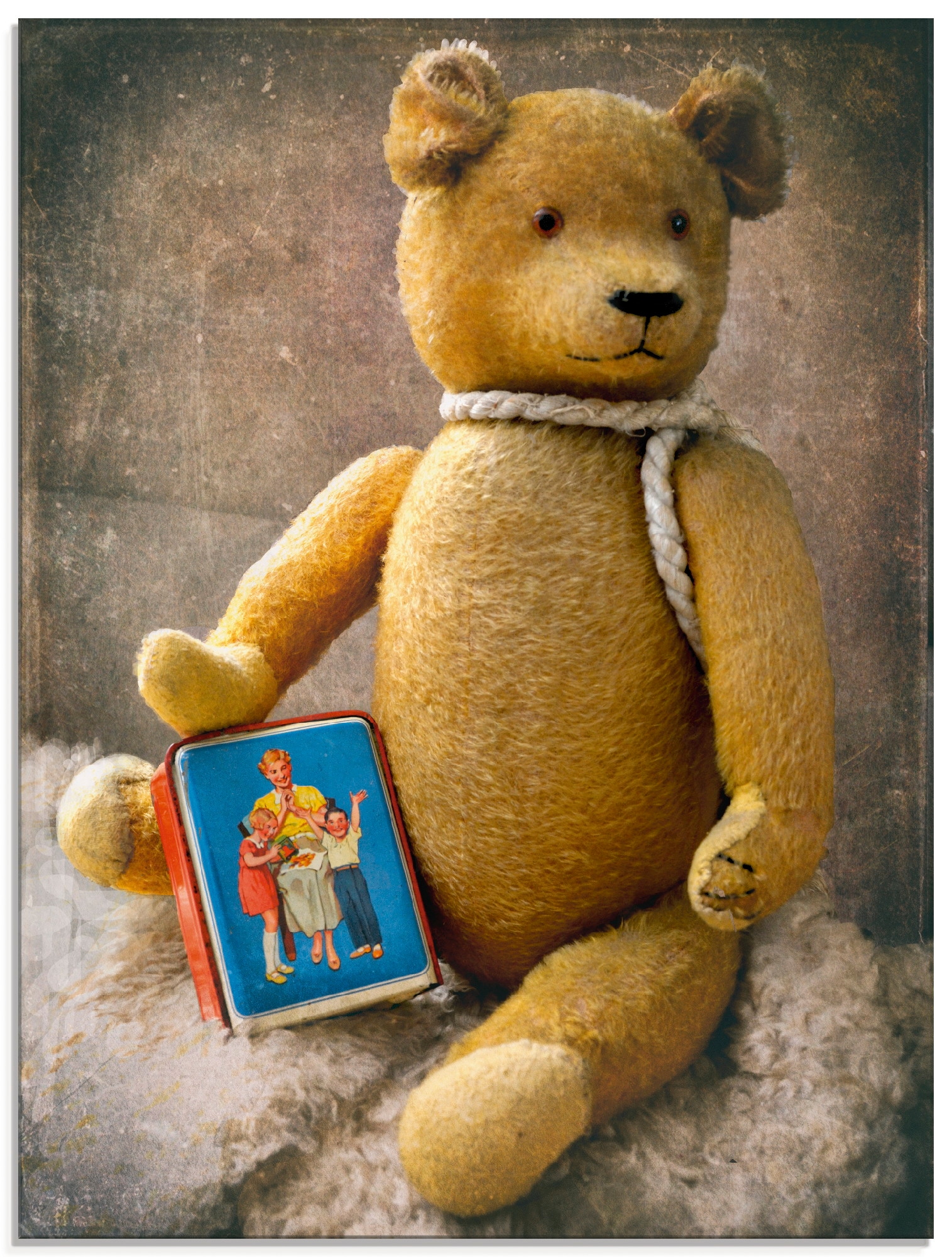 (1 »Teddybär Spielzeuge, mit Jelmoli-Versand | kaufen verschiedenen Glasbild in Sparbüchse«, Artland St.), Grössen online