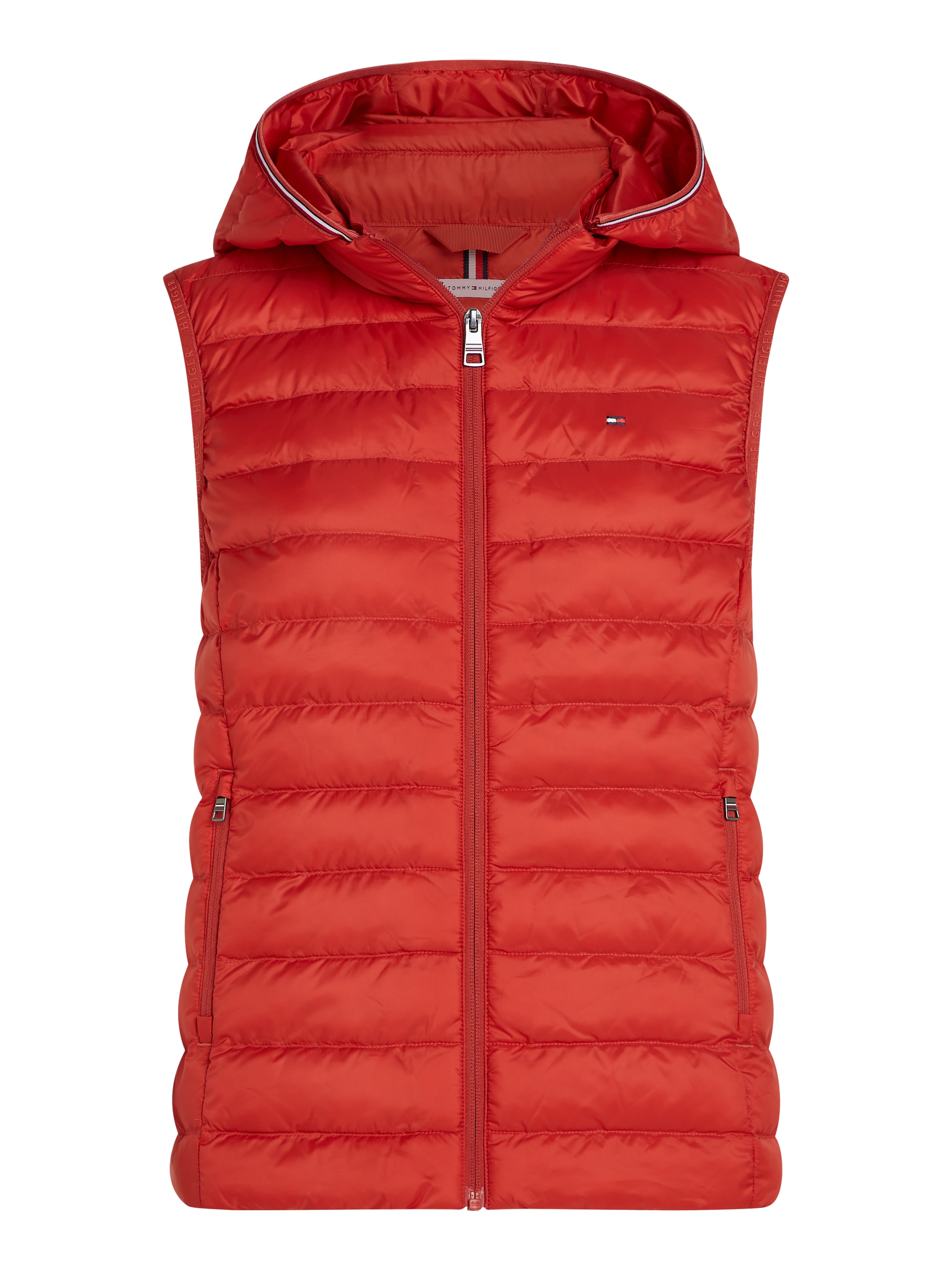 Tommy Hilfiger Steppweste »LW PADDED GLOBAL STRIPE VEST«, (Global Serie TH WOMEN), mit Elastic-Band