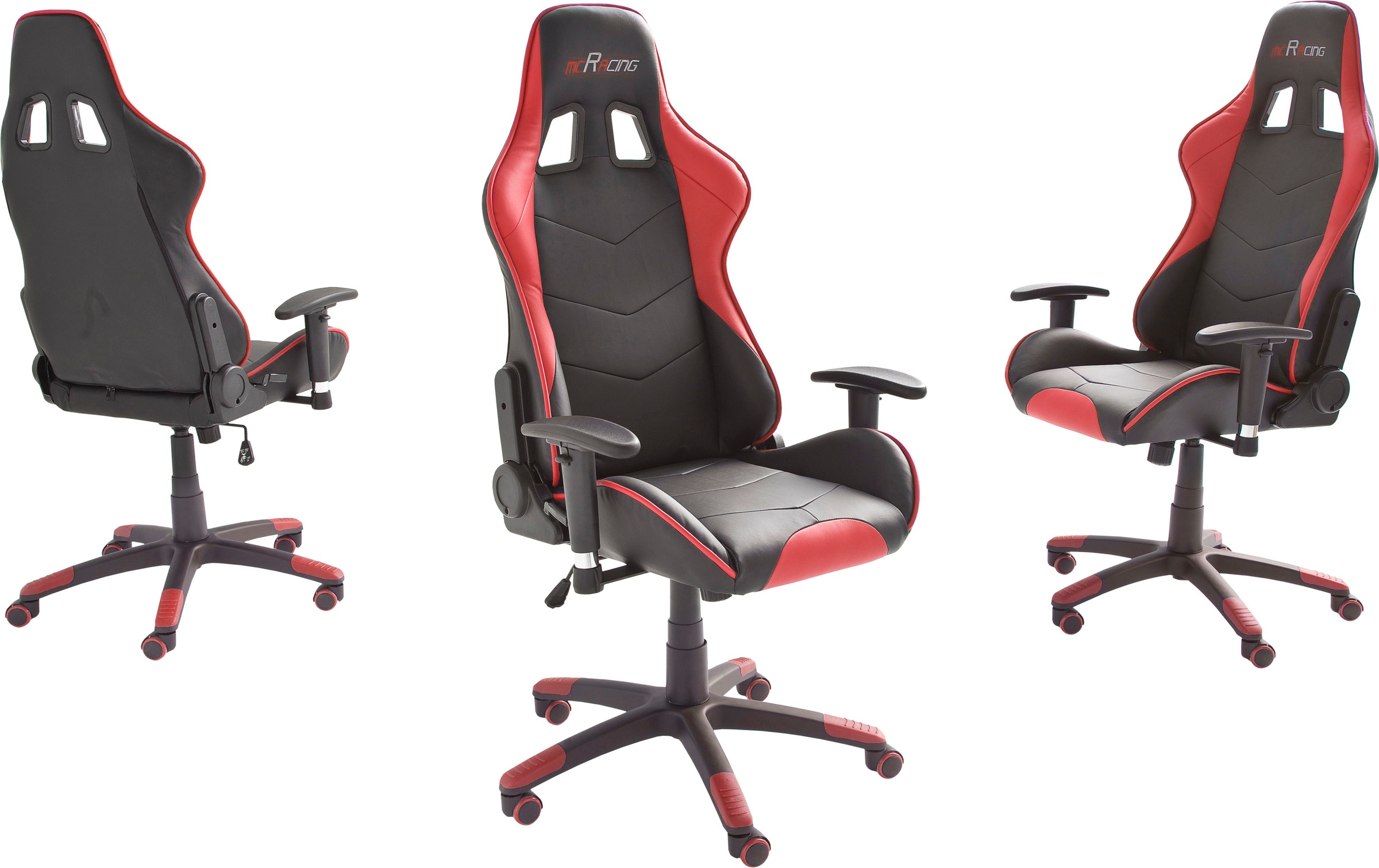 MCA furniture Gaming-Stuhl »MC Racing Gaming-Stuhl«, (Set), 1 St., Kunstleder, MC Racing Gaming-Stuhl