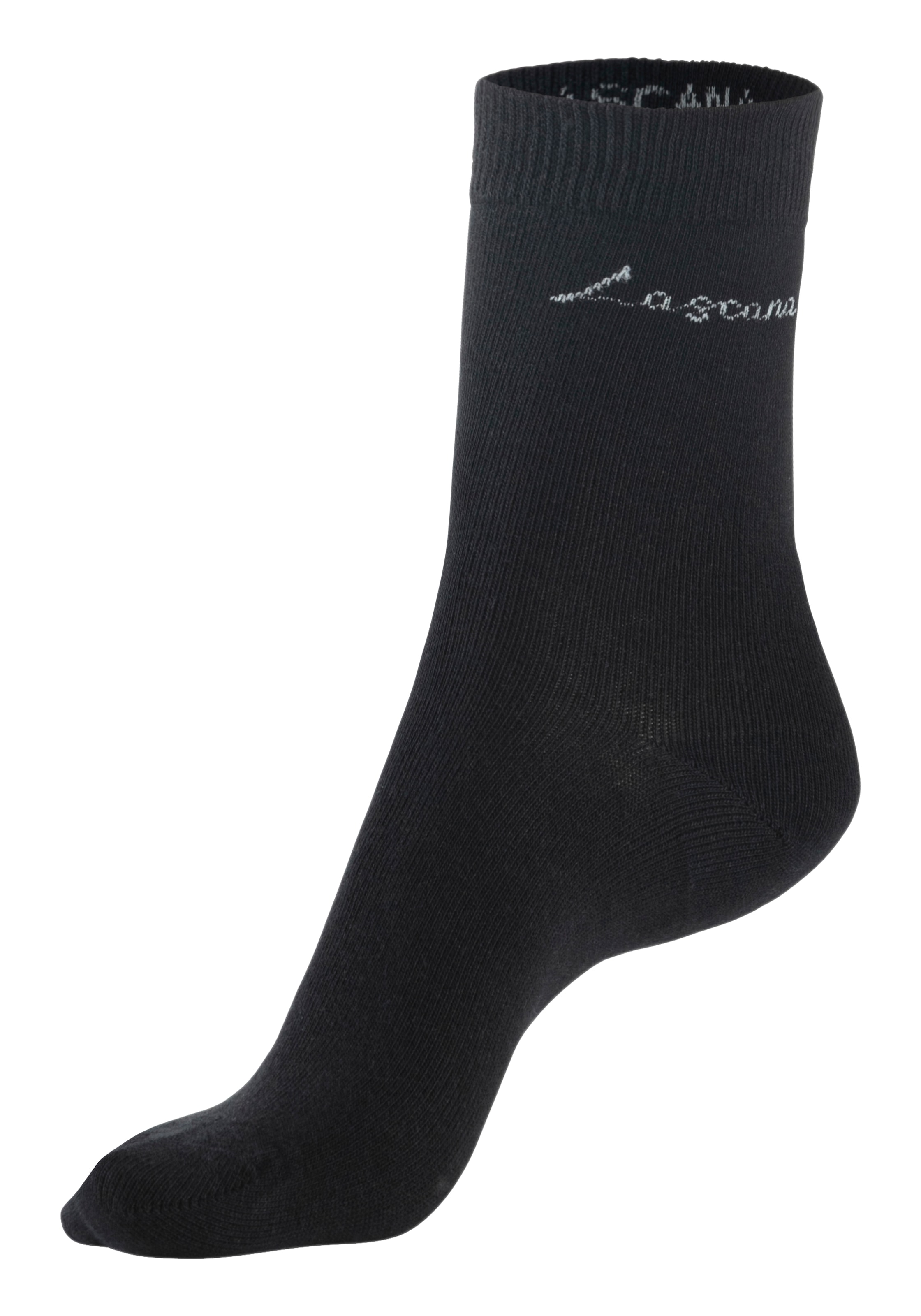 LASCANA Basicsocken, (Box, 4 Paar), in ansprechender Geschenkbox