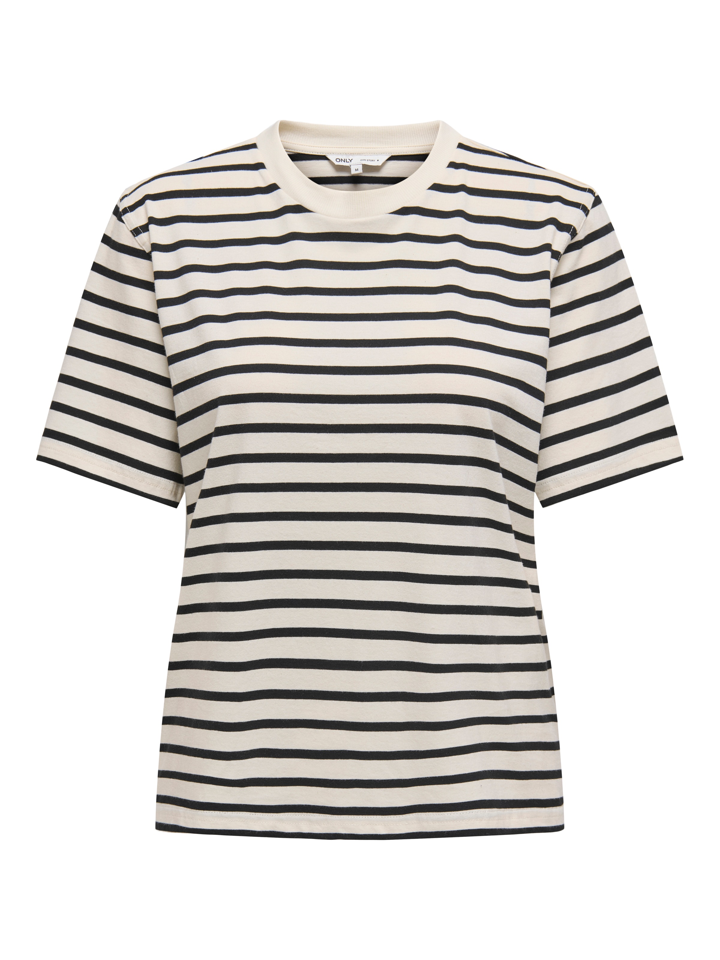 ONLY Kurzarmshirt »ONLLIVINA S/S STRIPE TEE JRS NOOS«