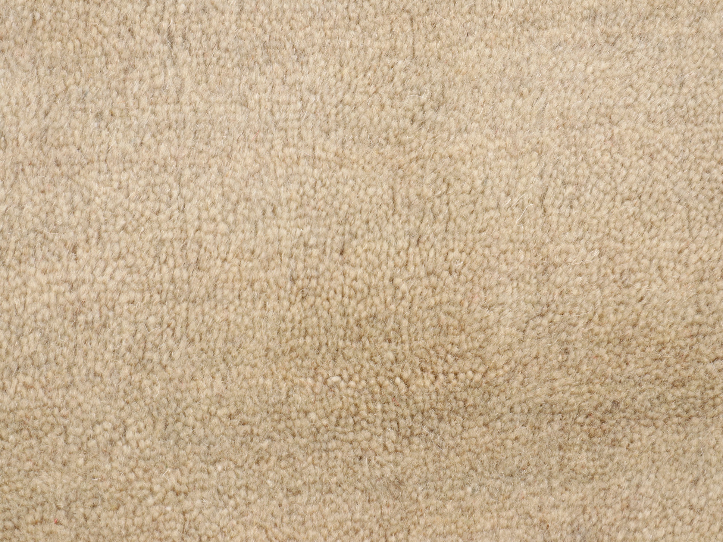 carpetfine Wollteppich »Gabbeh Uni«, rund, 15 mm Höhe, reine Wolle handgewebt, Gabbeh Tiermotiv warmes Raumklima viele Grössen