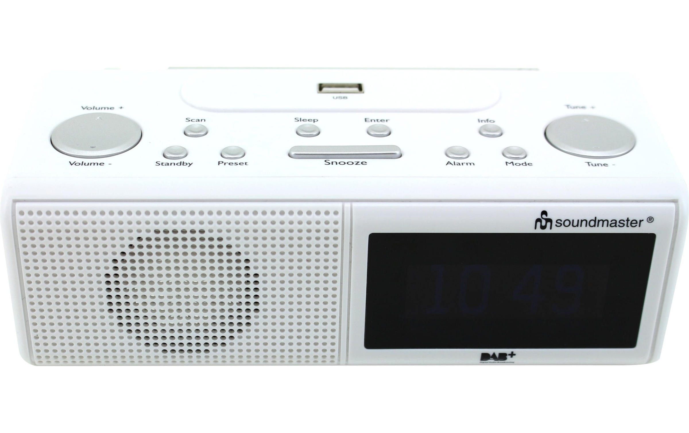 Soundmaster Radiowecker »UR8350WE Weiss«