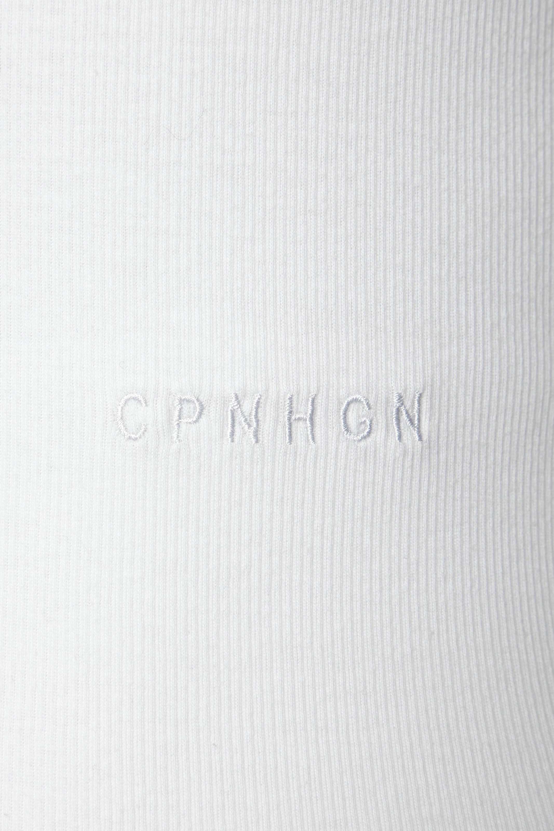 Copenhagen Studios Achseltop »mit hochwertiger Logostickerei«, aus gerippter Bio-Baumwollqualität