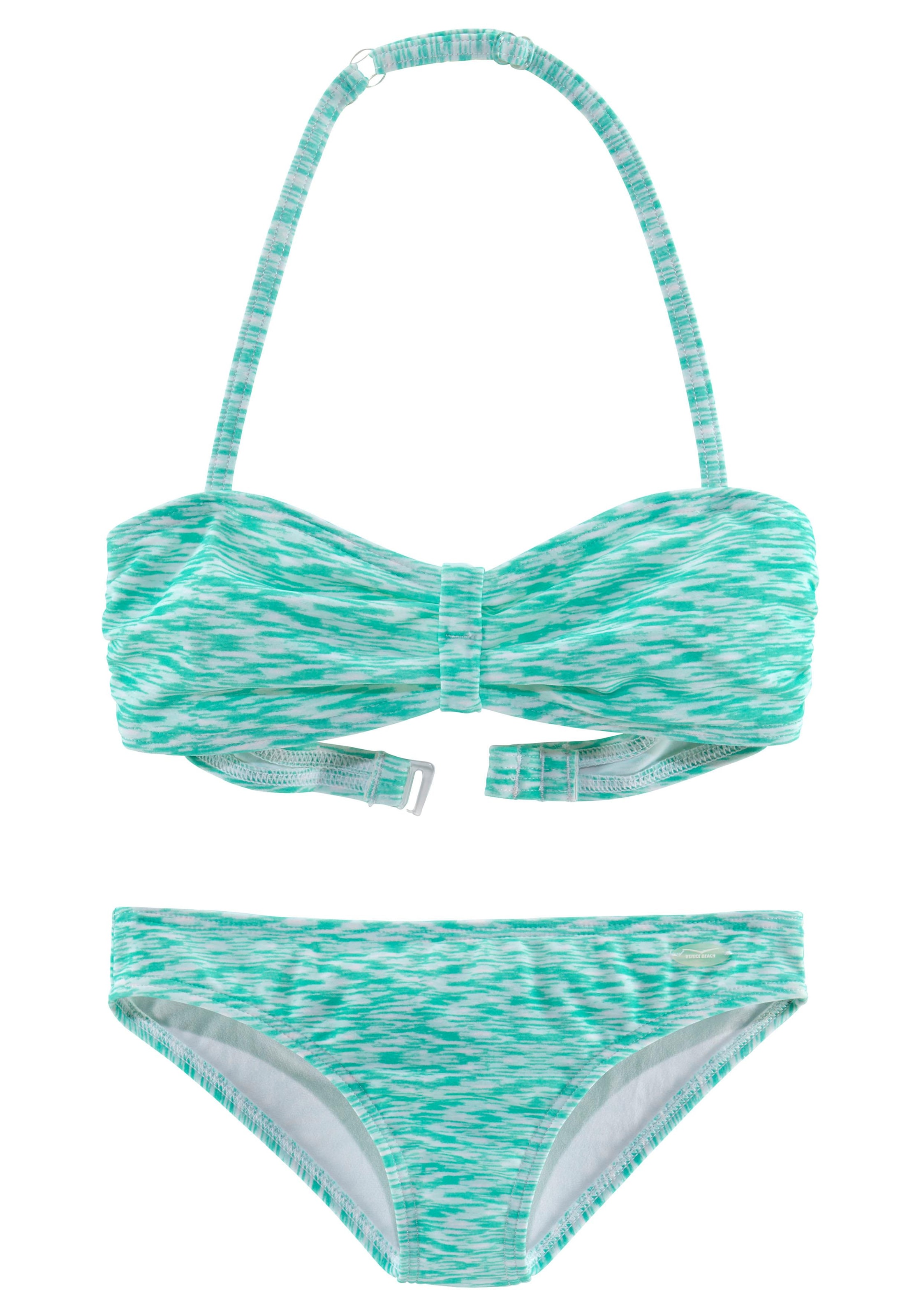 in online Beach Venice Jelmoli-Versand | bestellen Bandeau-Bikini, Melange-Optik ✵