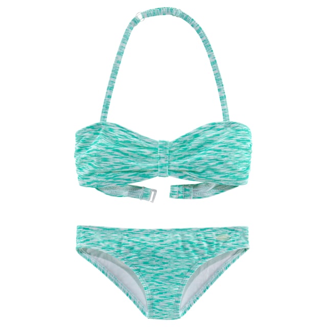 ✵ in online bestellen Venice Beach Bandeau-Bikini, | Melange-Optik Jelmoli-Versand