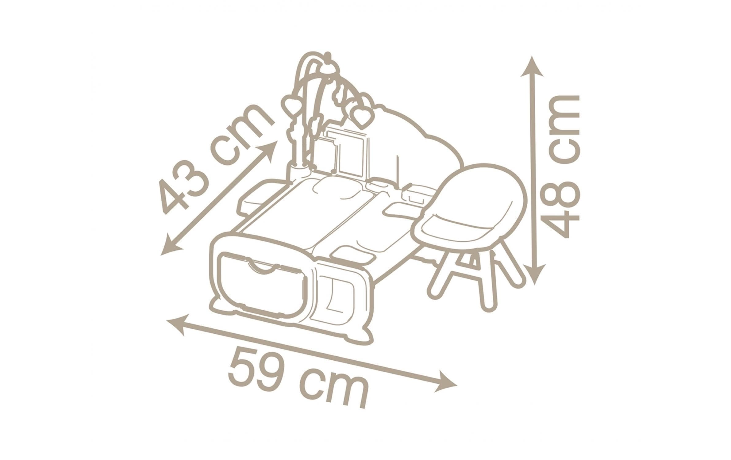 Smoby Puppenmöbel »Baby Nurse Cocoon 3-in-1«