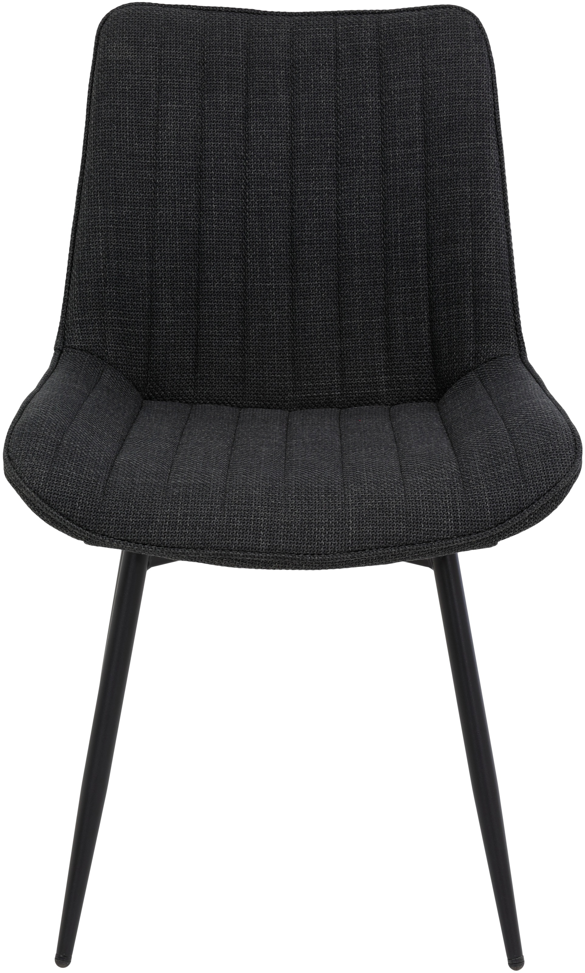 HELA Drehstuhl »Vierfussstuhl BERGEN«, (Set), 2 St., Webstoff, Esszimmerstuhl, XL-Sitzbreite, 360° drehbar