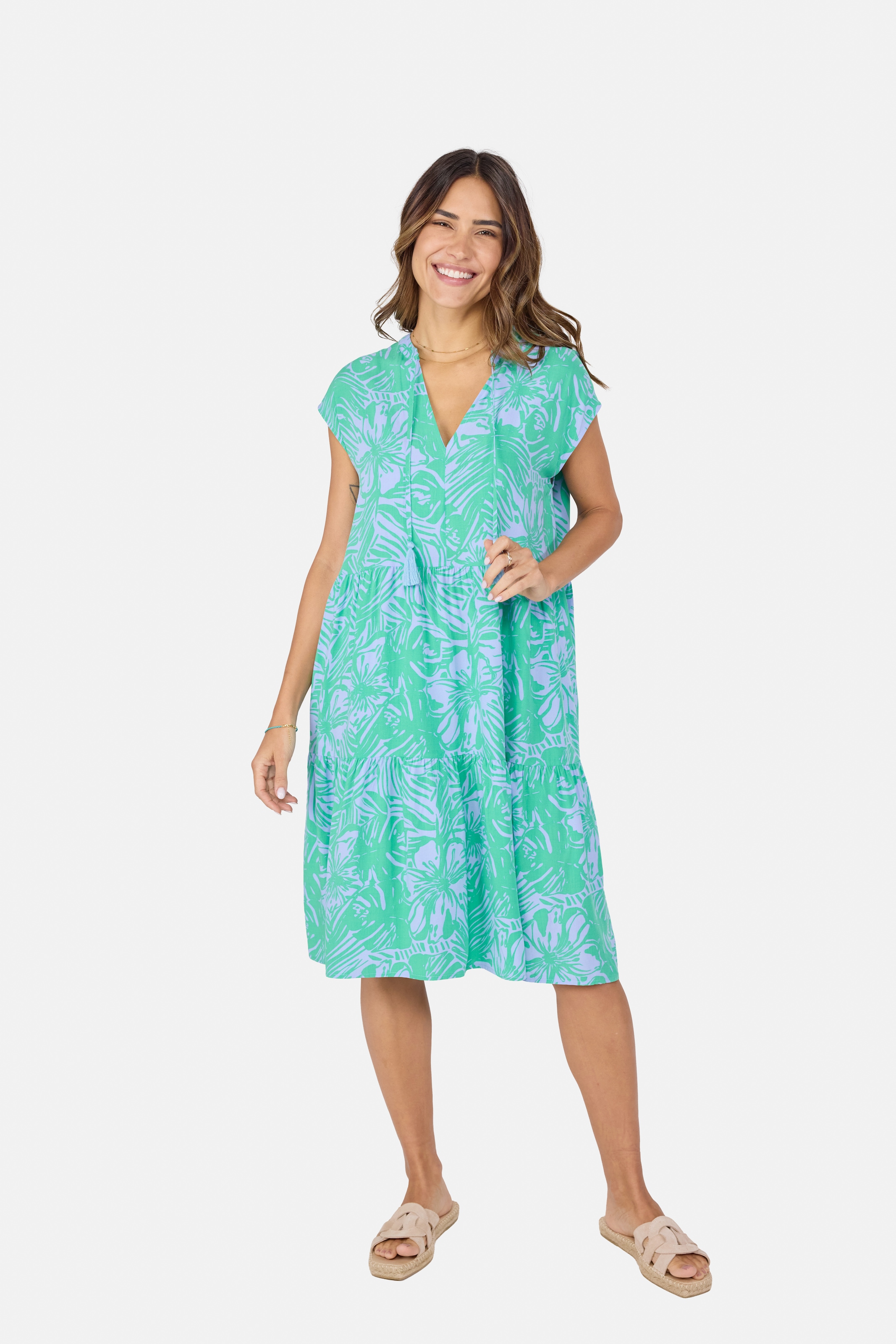 Lieblingsstück Sommerkleid »FemkeL«, mit Tropicalprint