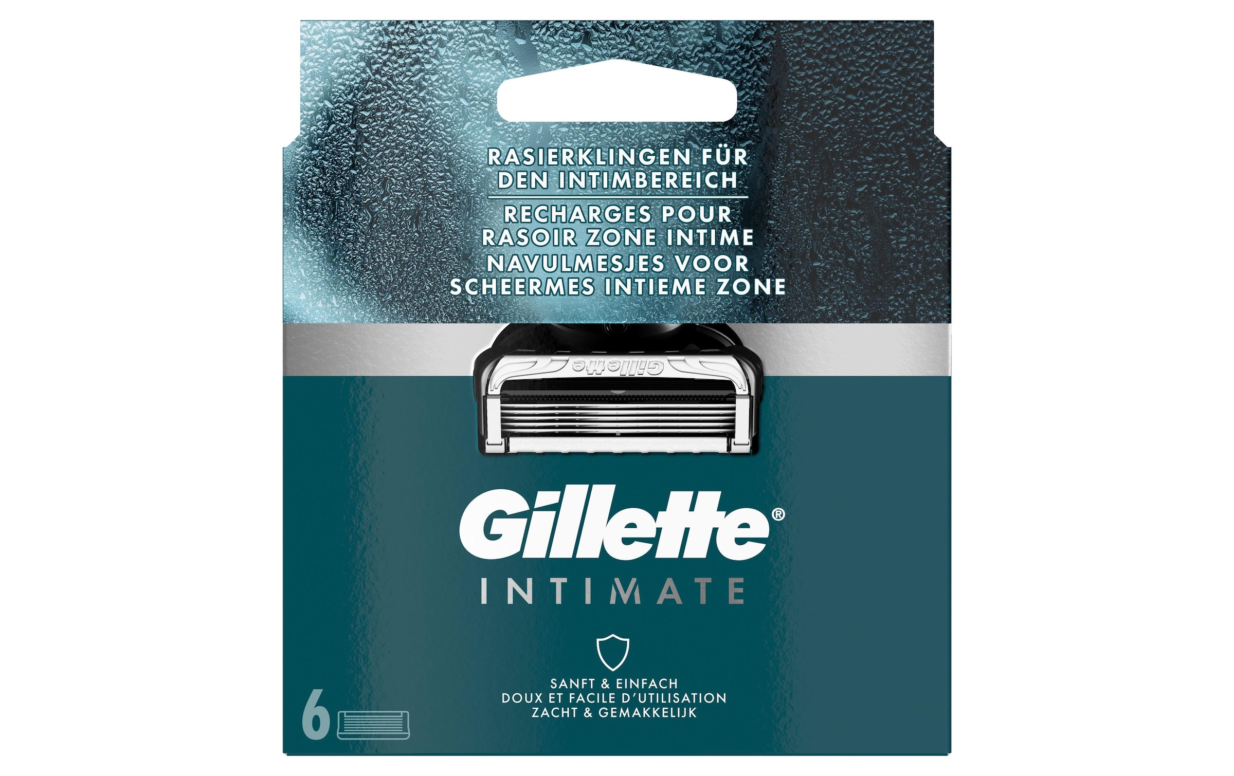 Gillette Rasierklingen »Intimate 6 Stück«, (6 tlg.)