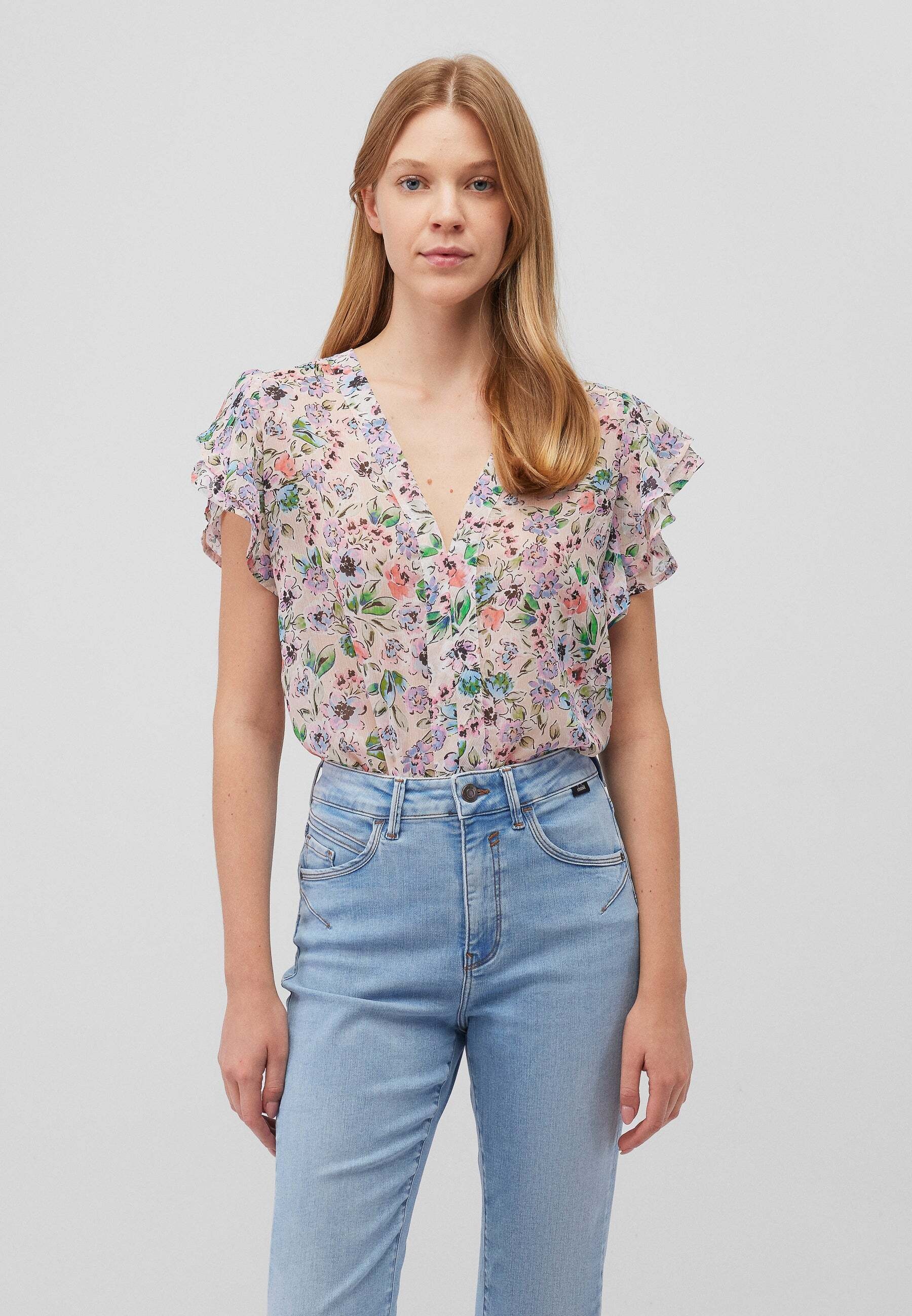 Mavi Kurzarmbluse »Mavi Blusen Short Sleeve Blouse«