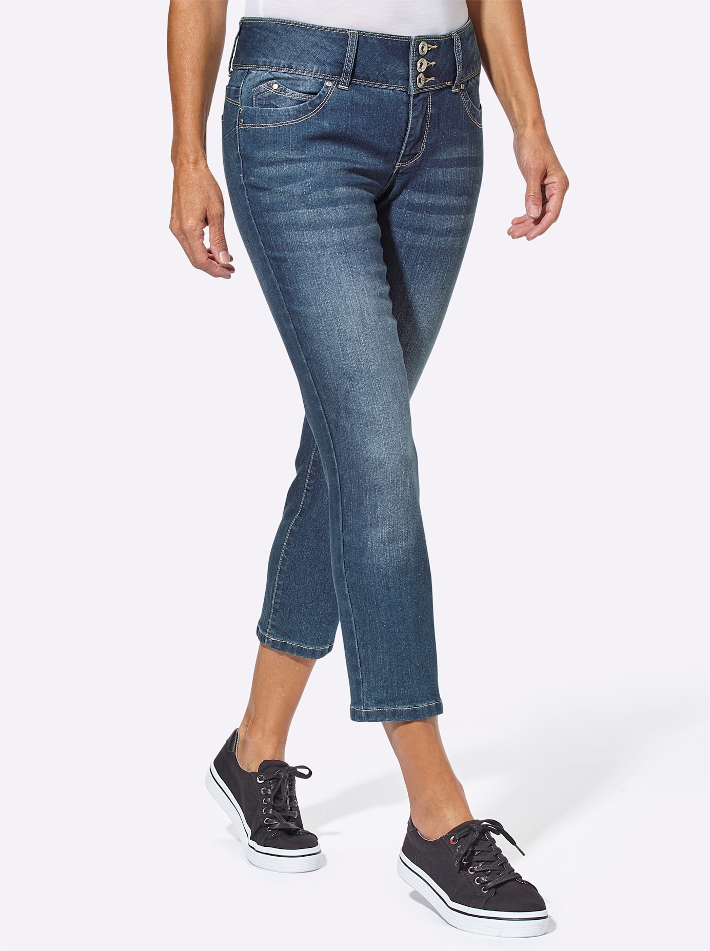 Casual Looks 7/8-Jeans, (1 tlg.)