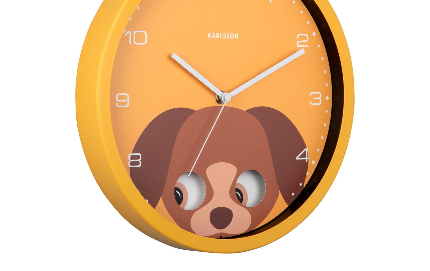 Karlsson Wanduhr »Hund Ø 30,8 cm«